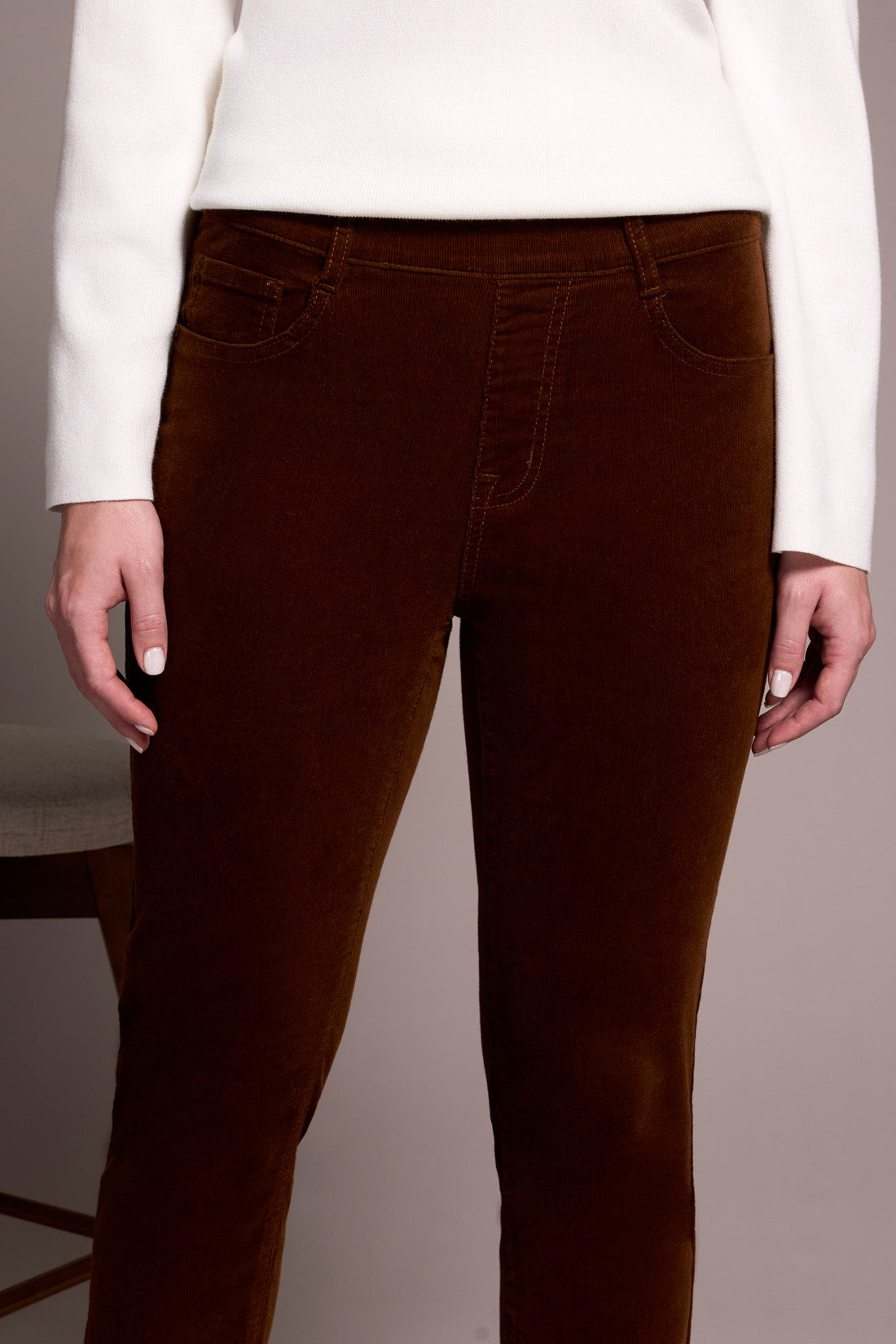 Audrey Pull On Slim Ankle Pant 5580O/4989
