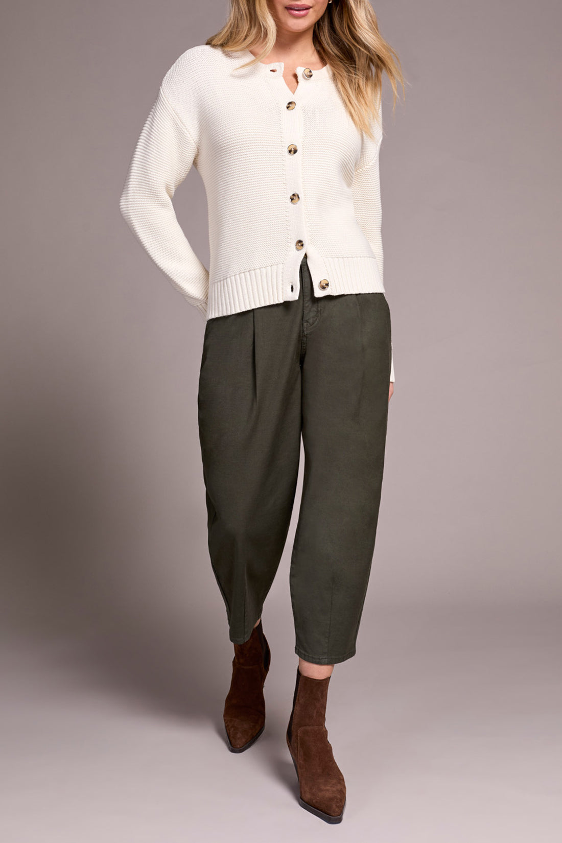 Button Front Cardigan Sweater 5904O/4632