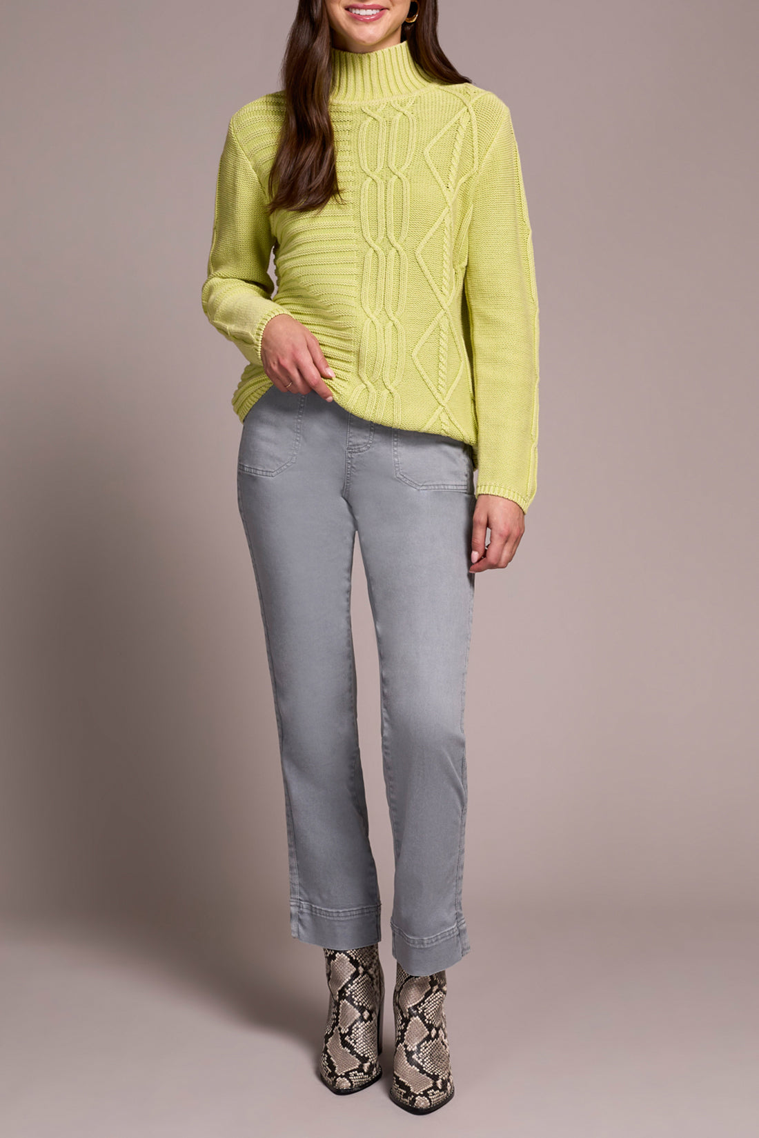 Mock Neck Sweater 5935O/4632