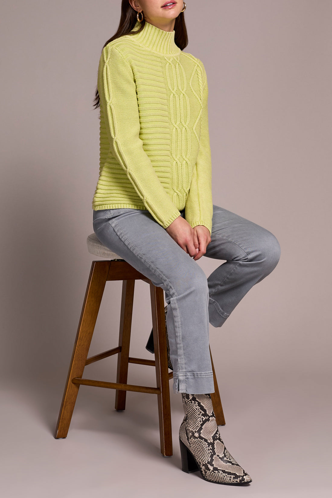 Mock Neck Sweater 5935O/4632
