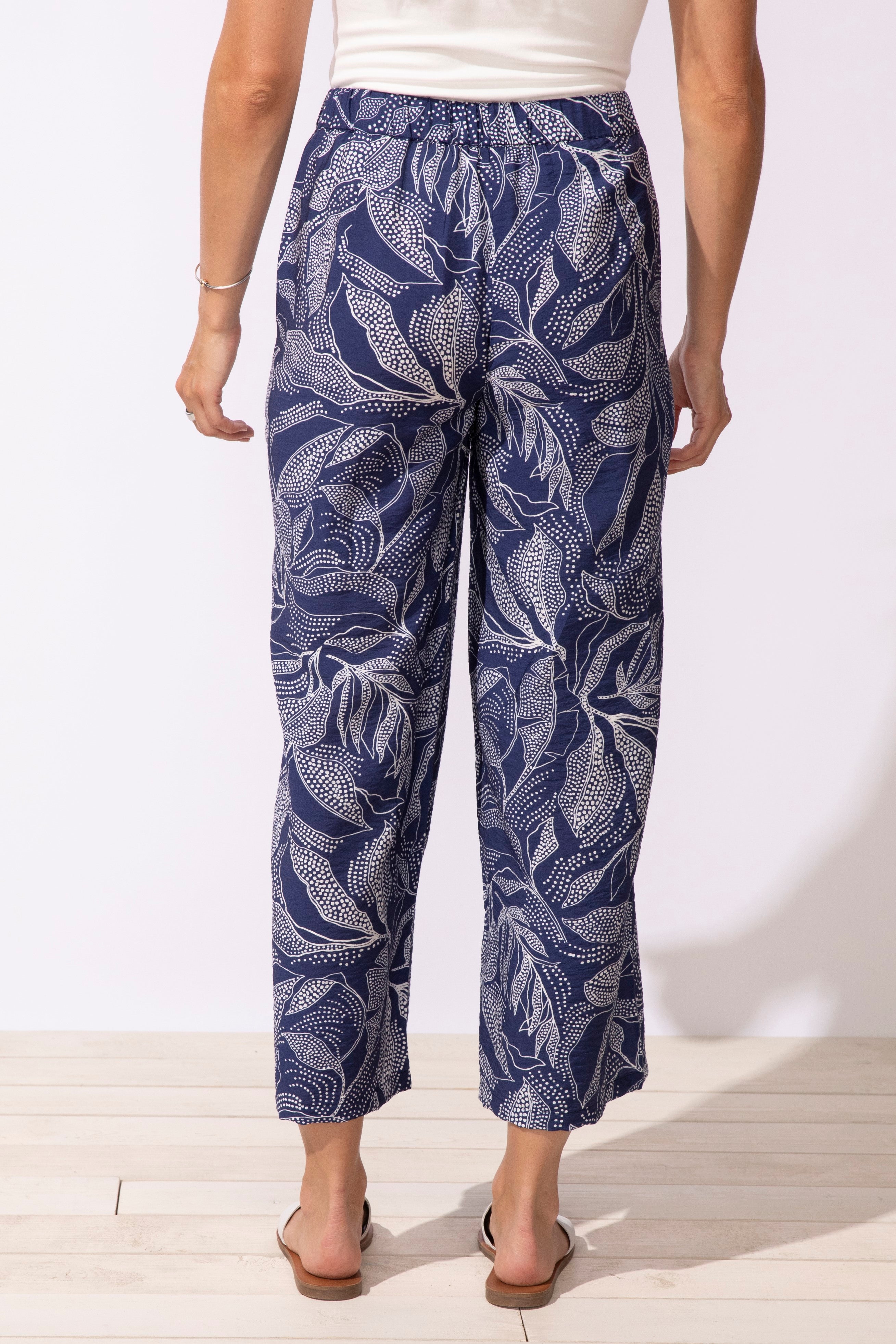 Resort Pants Leaves E65642