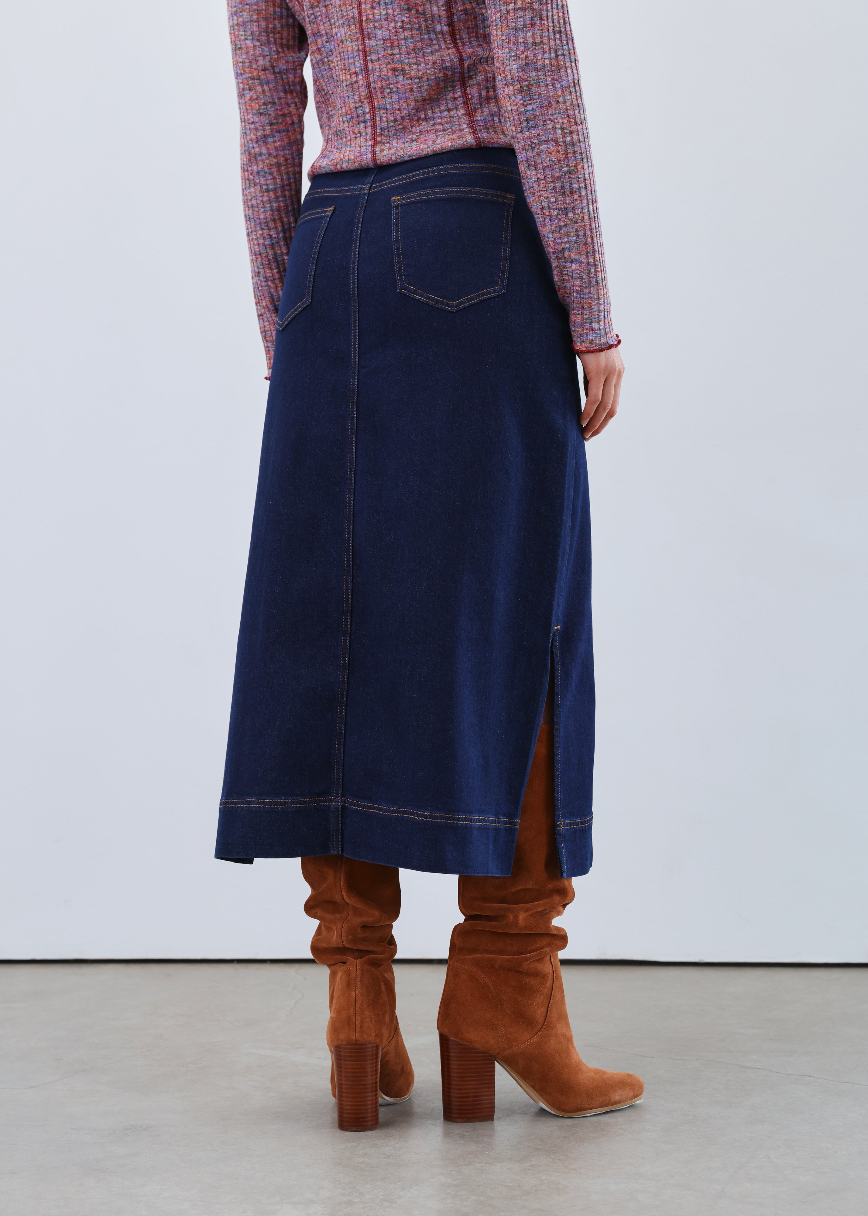Column Midi Skirt 6778843