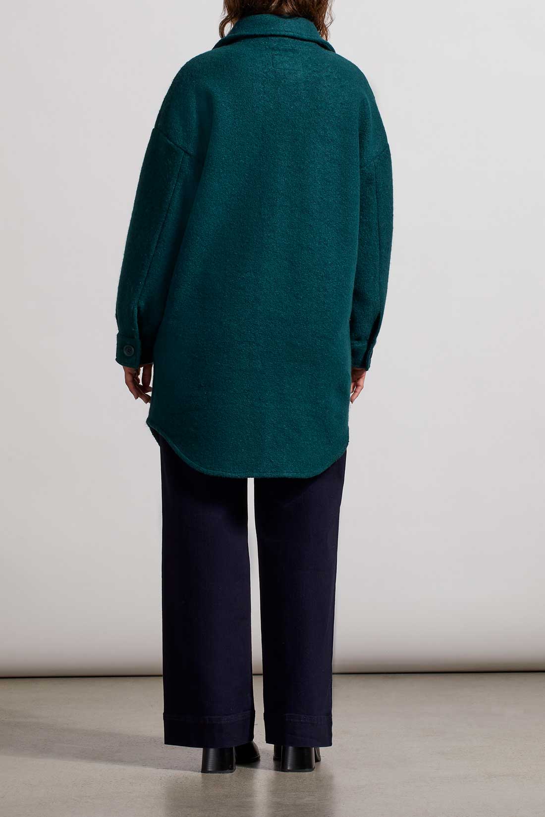Stretch Boiled Wool Jacket 7909O-4856