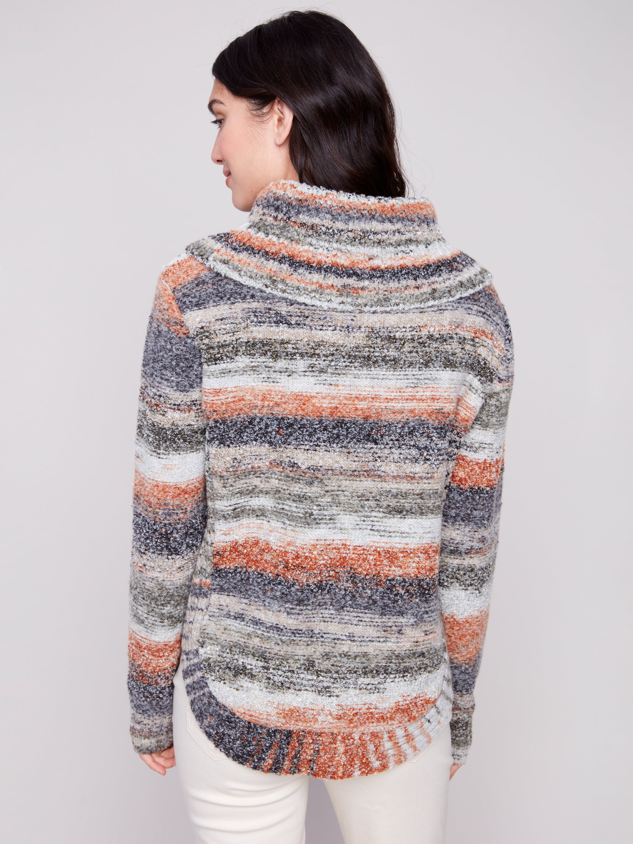Cowl Neck Sweater C2316/423C