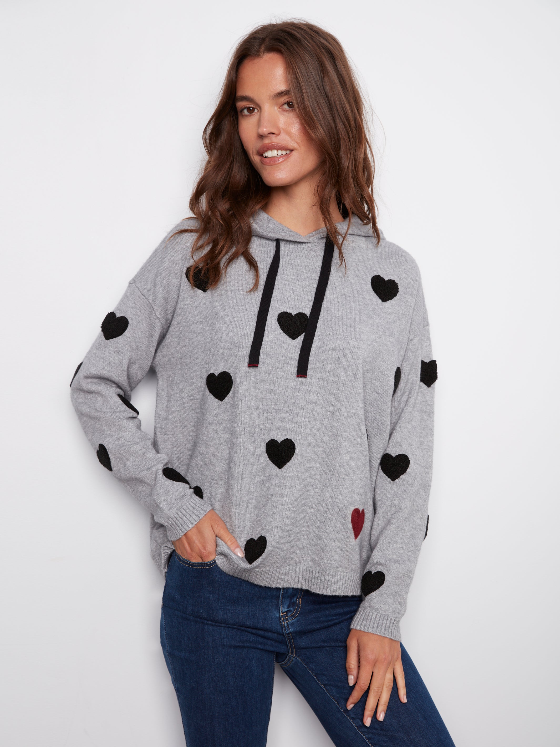 Heart Hoodie C2436Y/736A