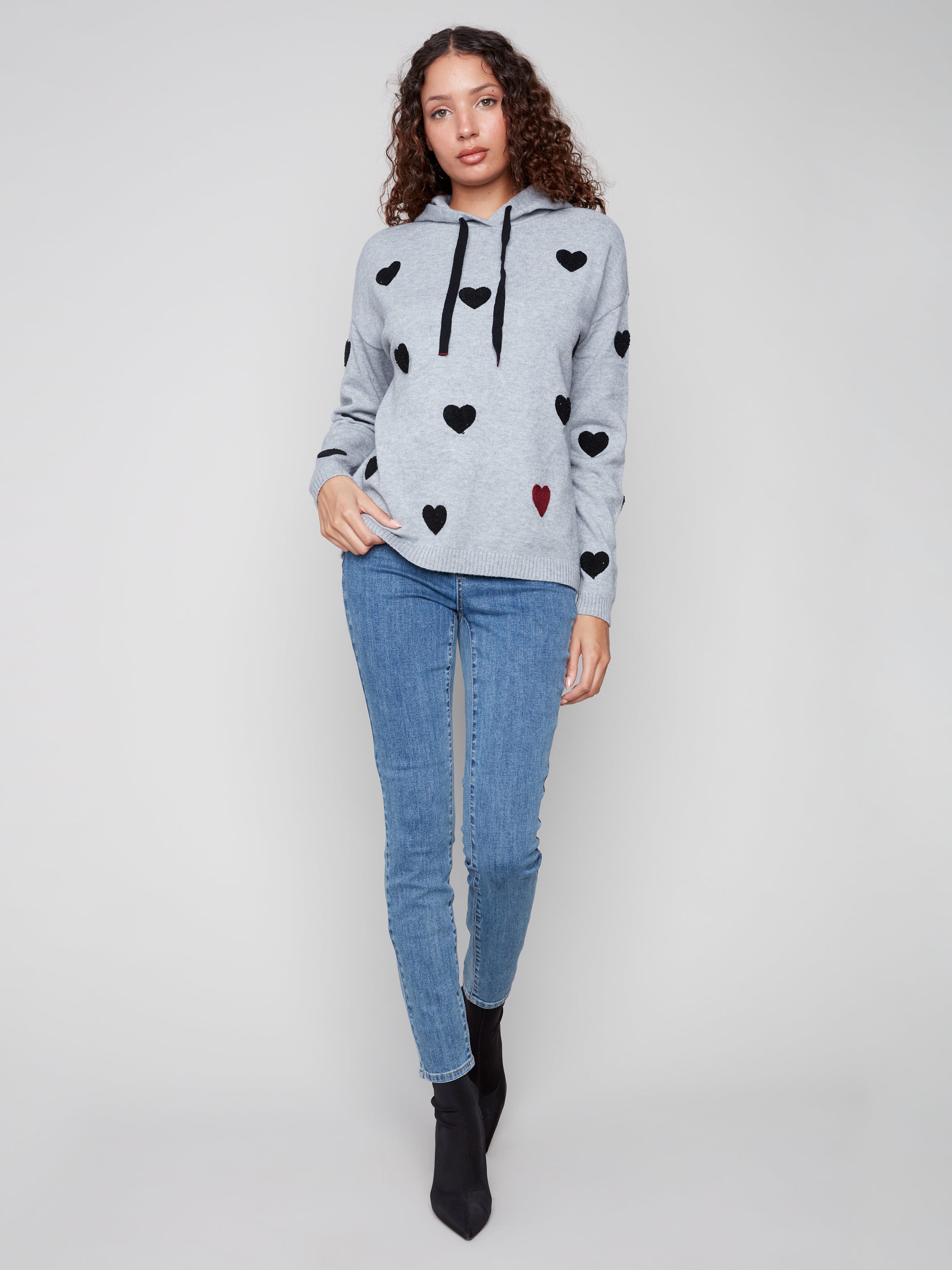 Heart Hoodie C2436Y/736A