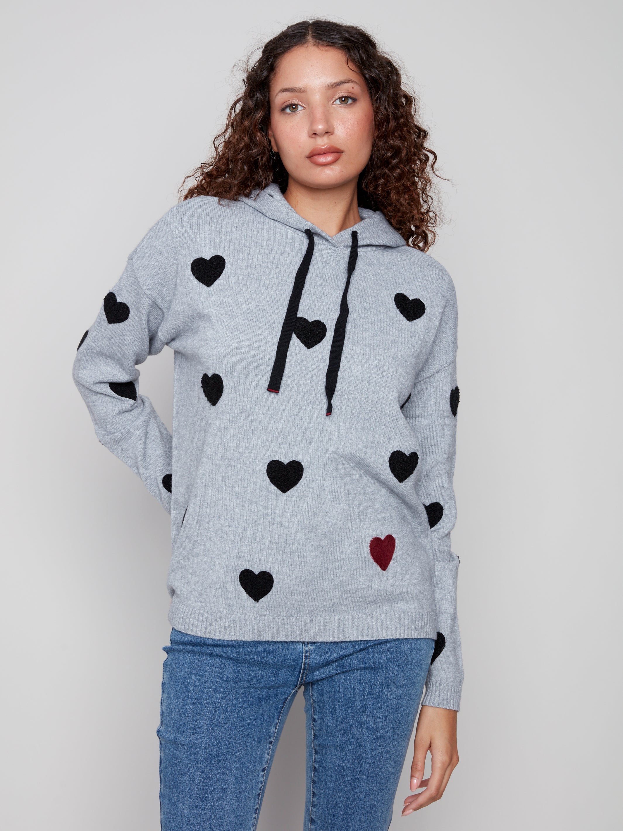 Heart Hoodie C2436Y/736A