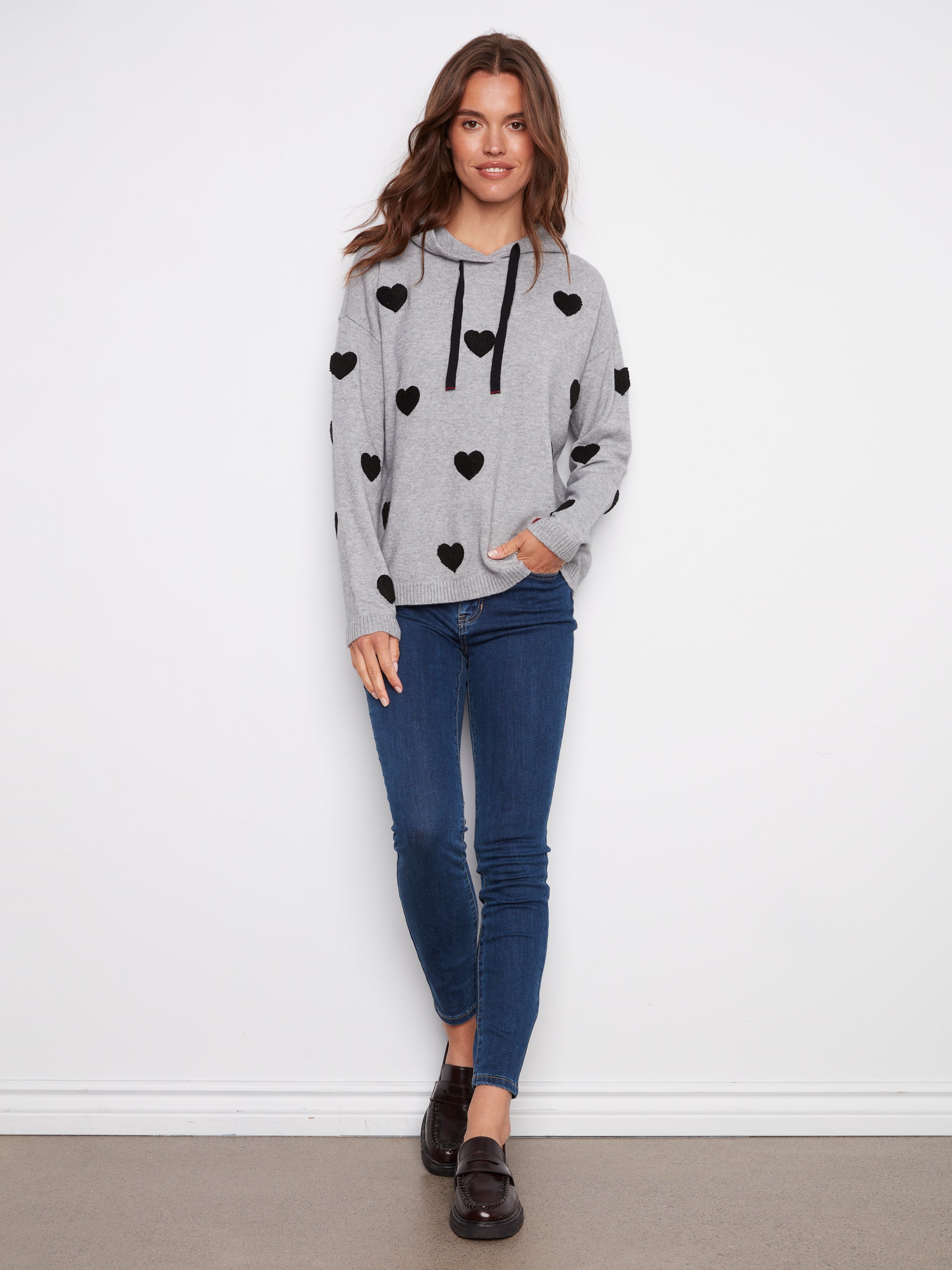 Heart Hoodie C2436Y/736A