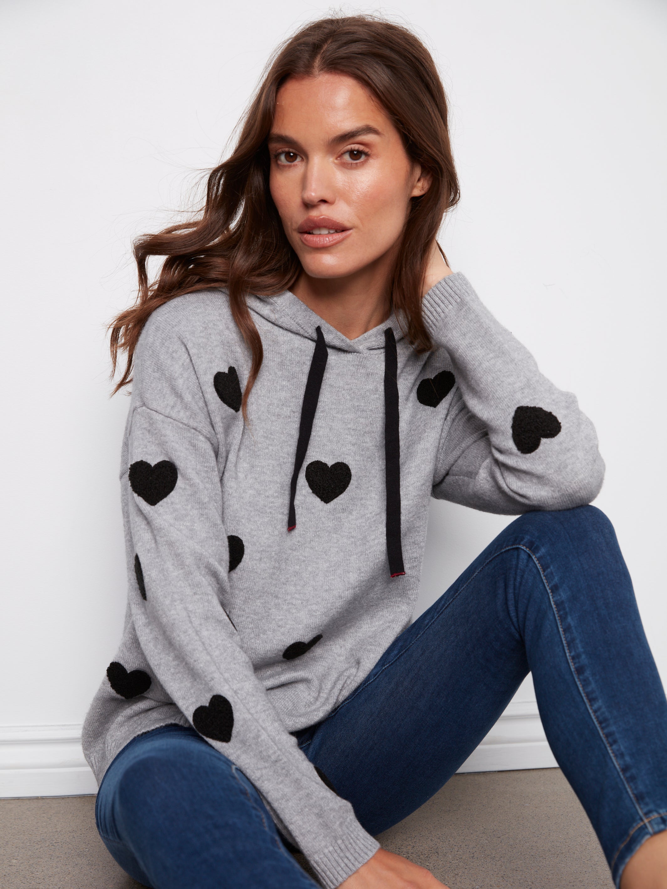 Heart Hoodie C2436Y/736A