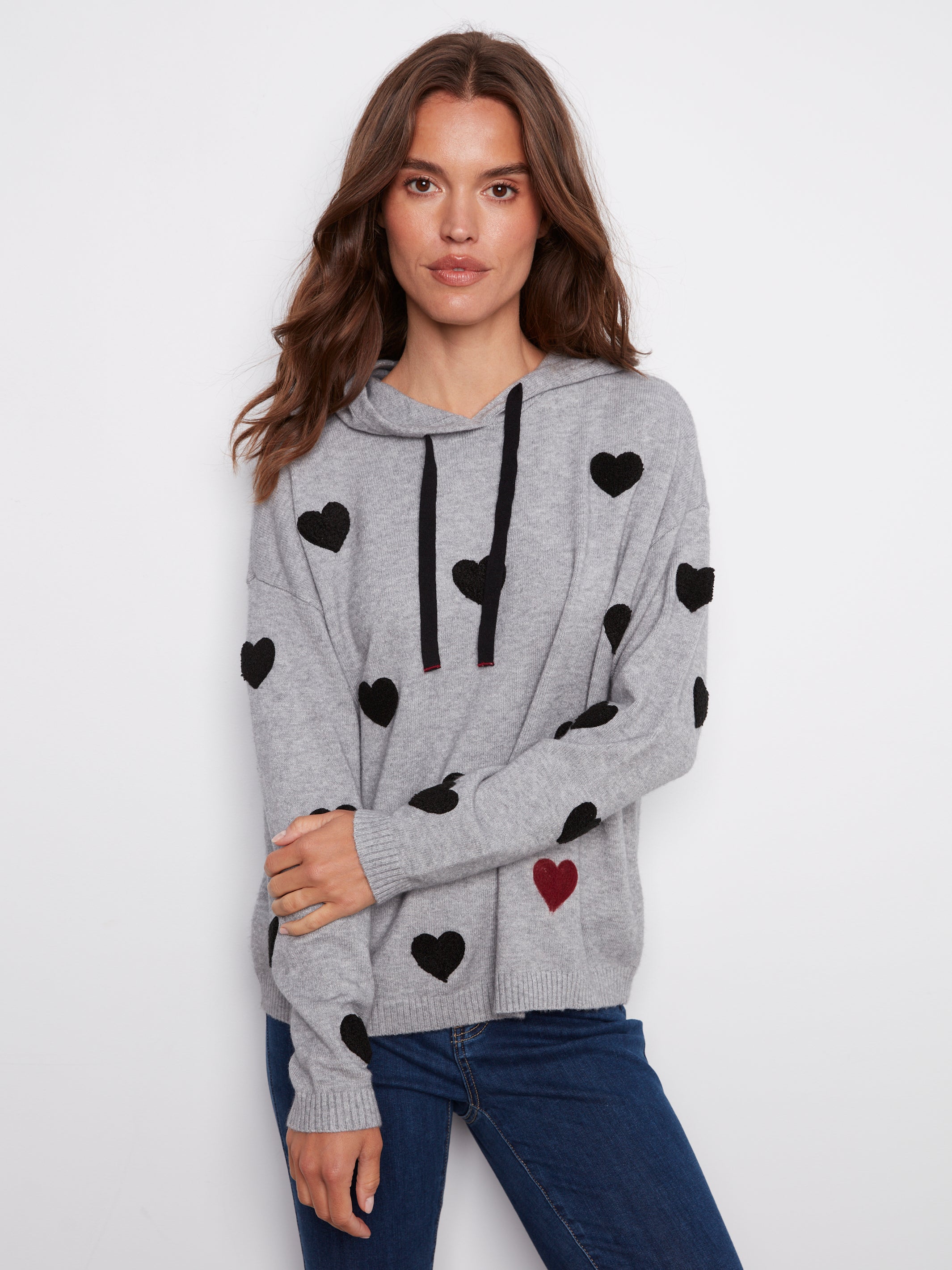 Heart Hoodie C2436Y/736A