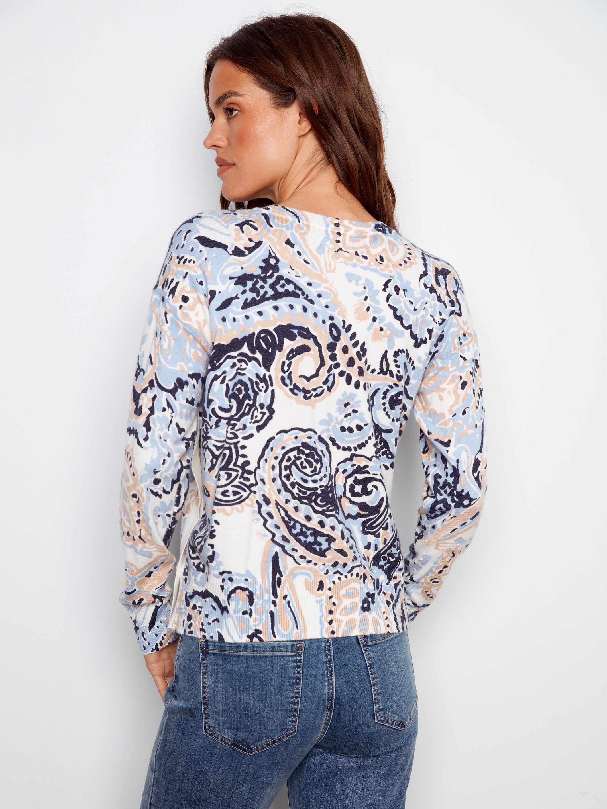 Crew Neck Sweater C2668PR/464A