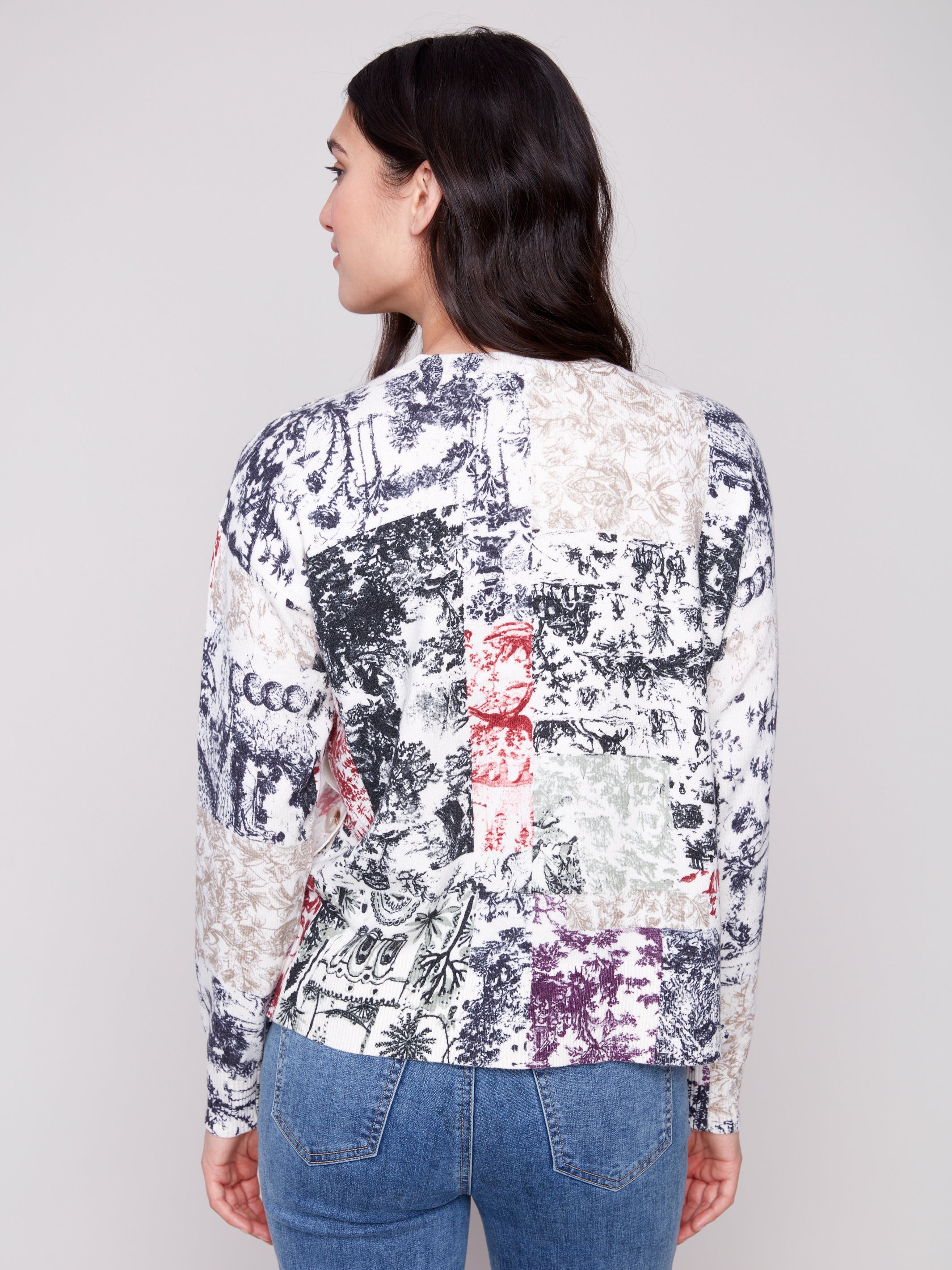 Crew Neck Sweater C2668PR/464A