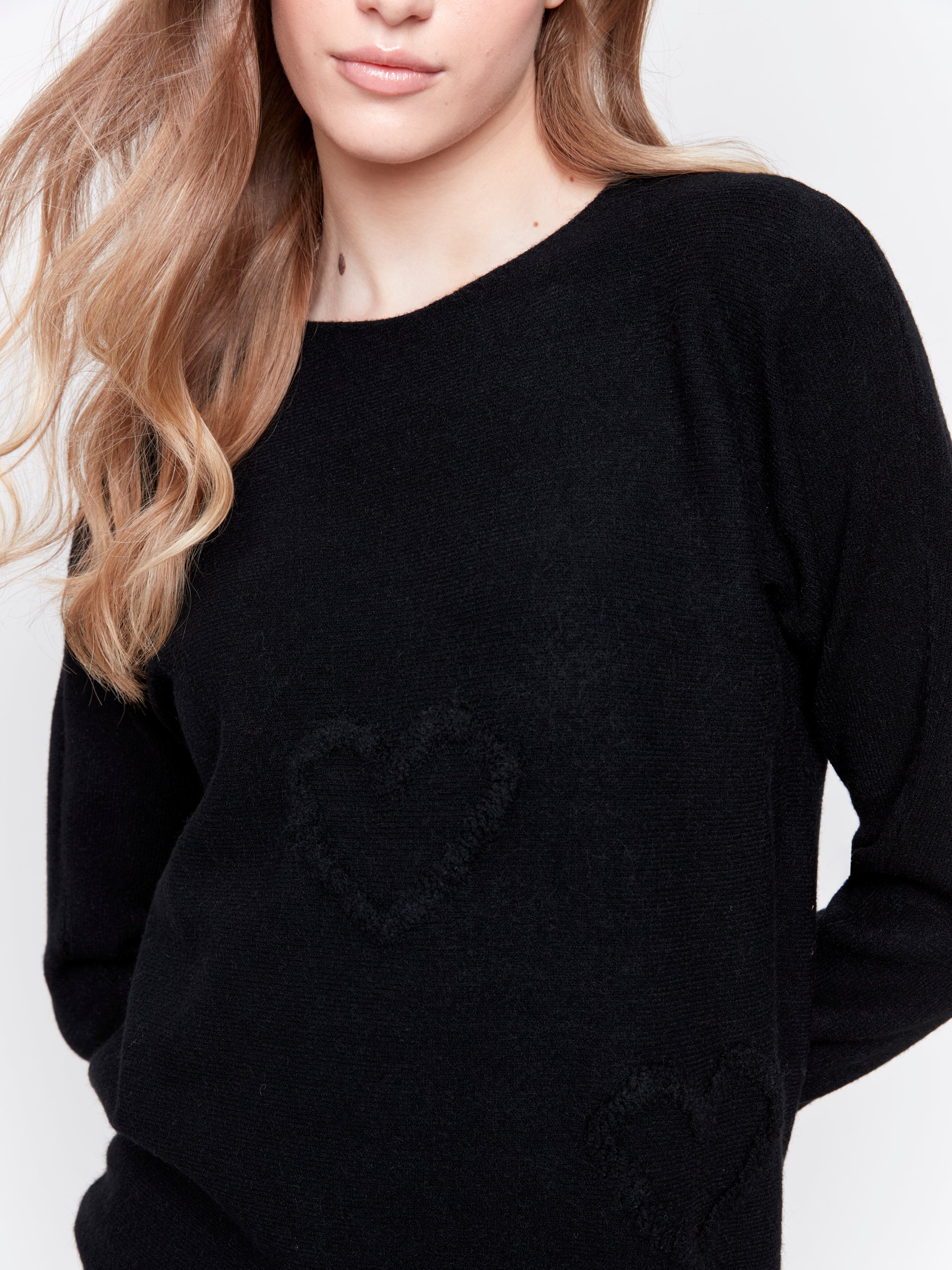 Crew Neck Drop Shoulder W Button Detail C2684-464A