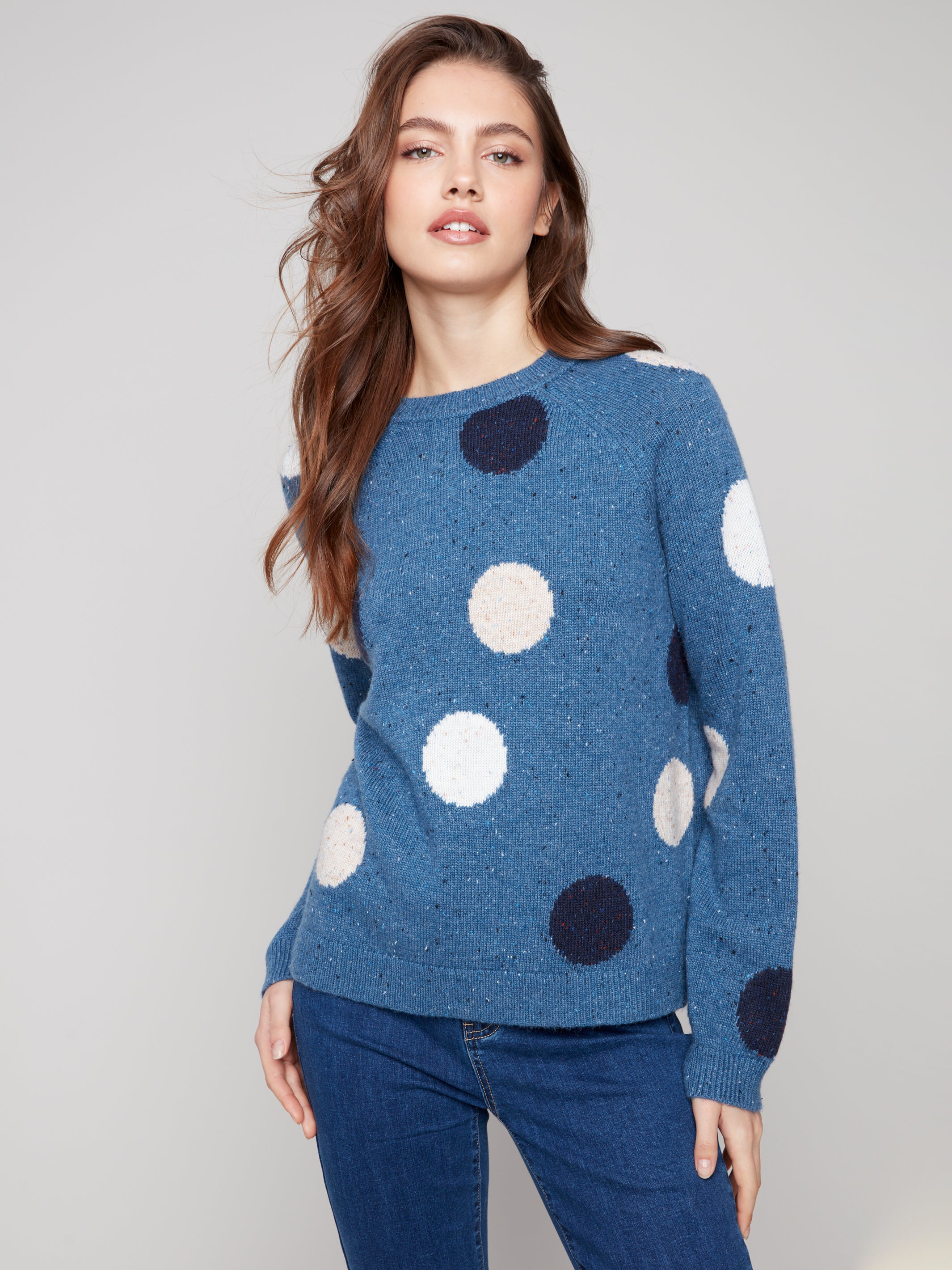 Raglan Mock Sweater C2834/404B