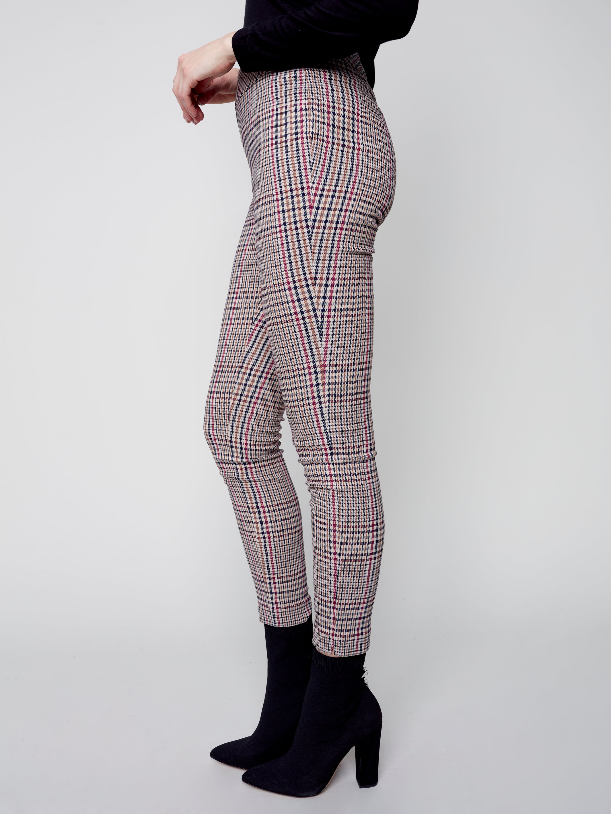 Pull On Plaid Pant C5292/173D P524