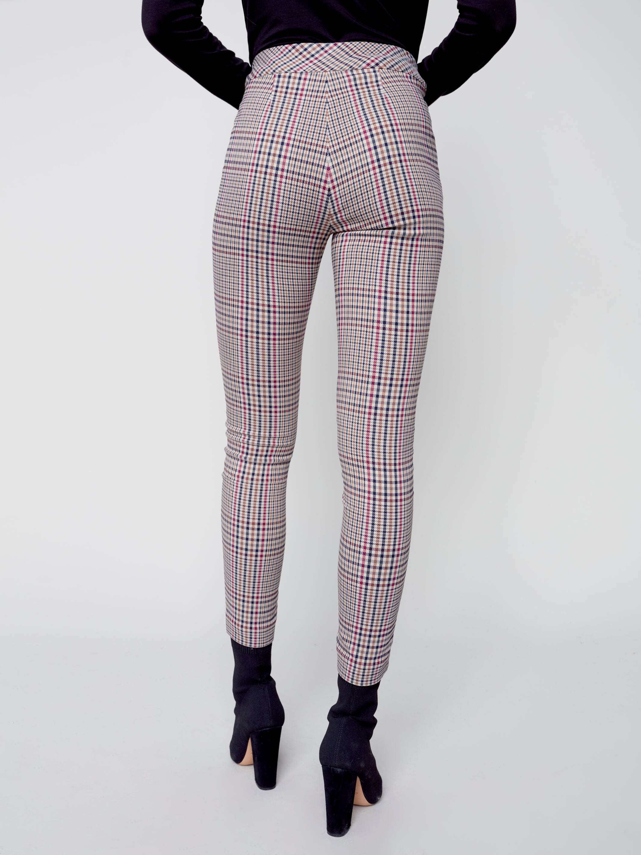 Pull On Plaid Pant C5292/173D P524