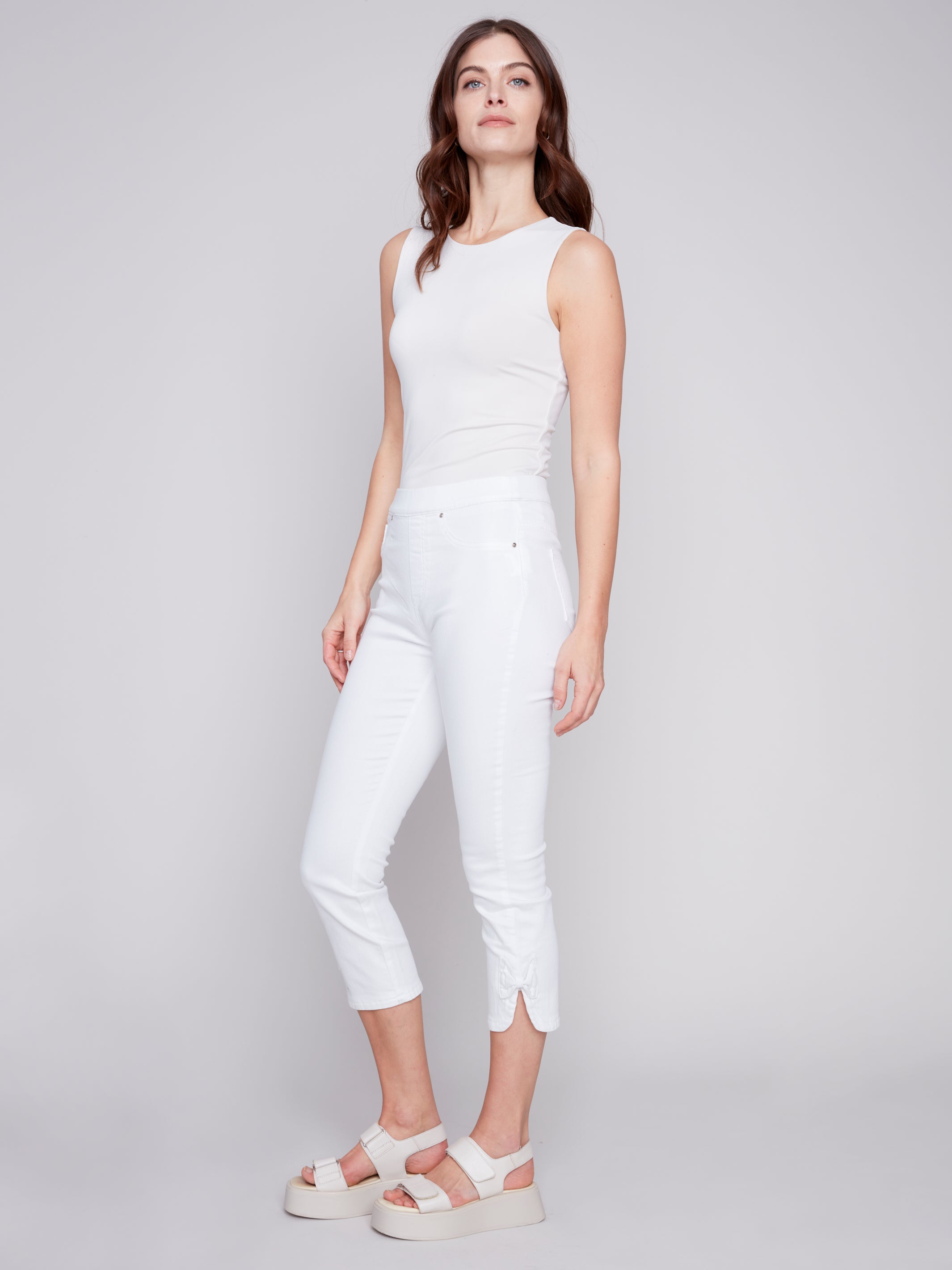 Crop Pant With Side Bow C5333RR/615A