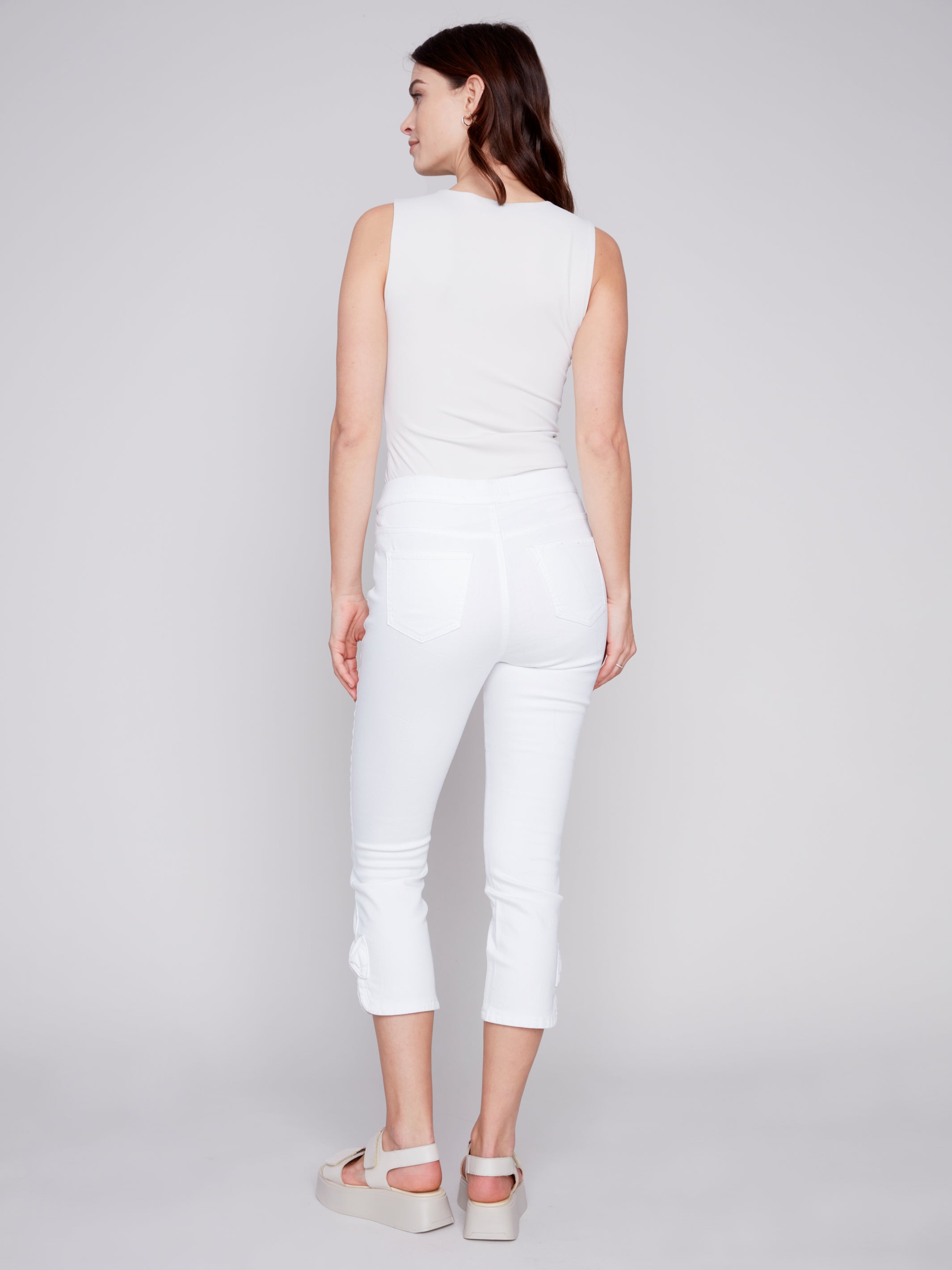 Crop Pant With Side Bow C5333RR/615A