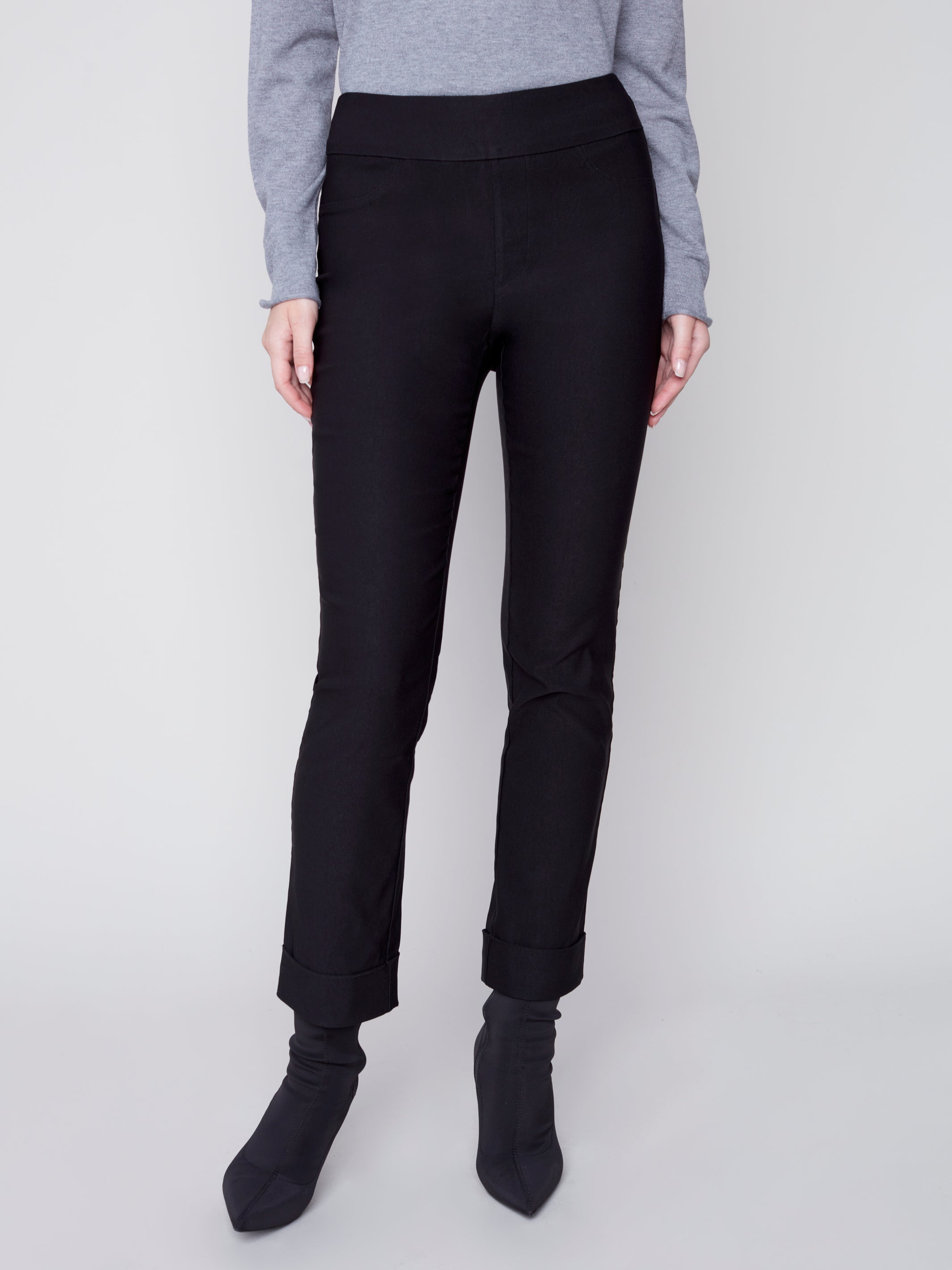 Cuffed Stretch Pull On Pant C5453/560A 001