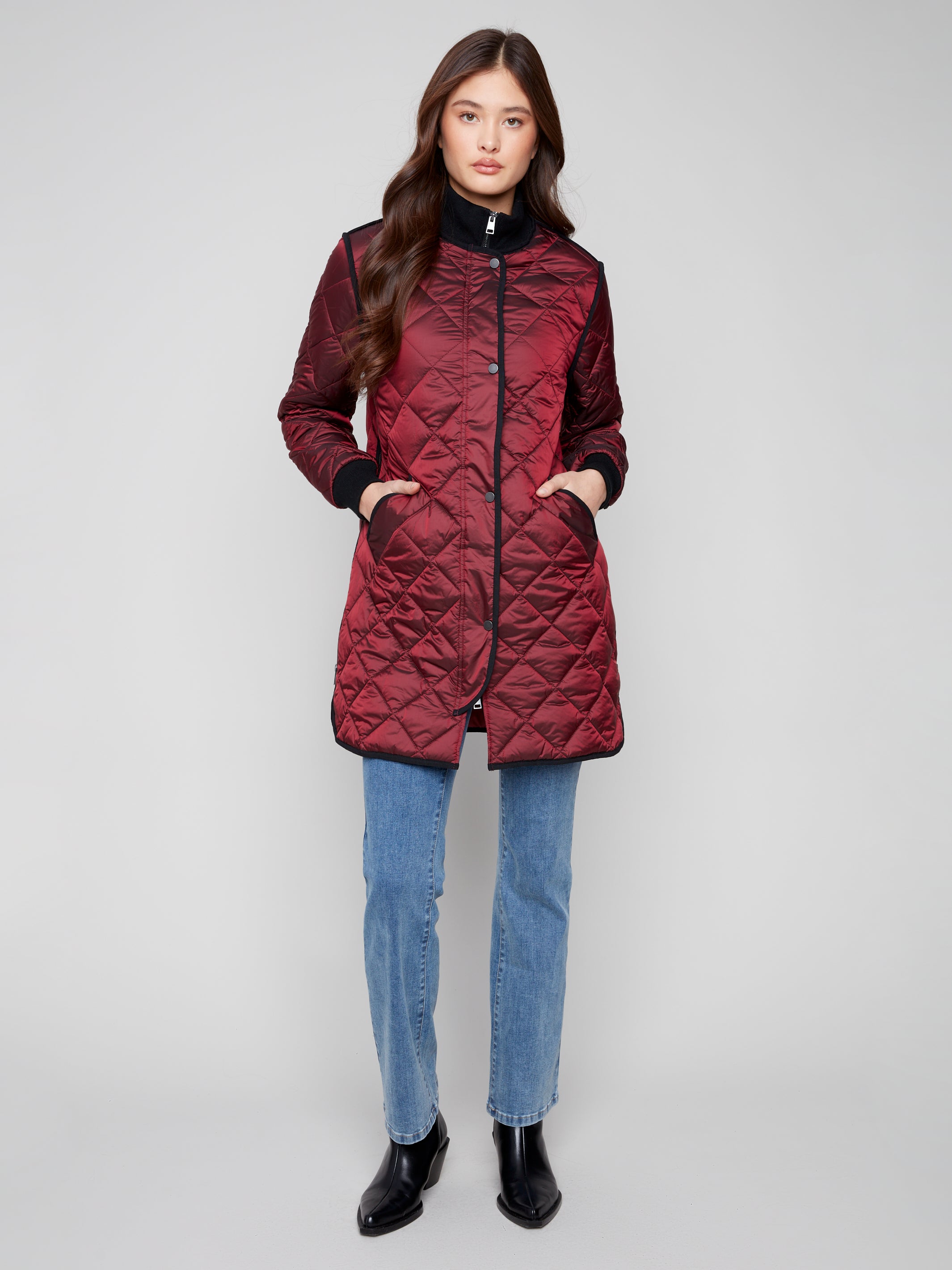 Irridescent Nylon Jacket C6253RR/135B