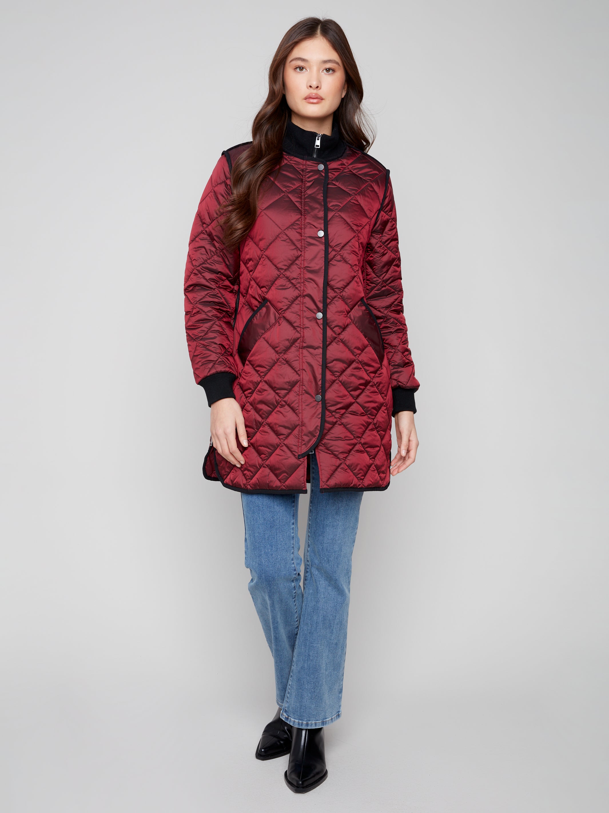 Irridescent Nylon Jacket C6253RR/135B