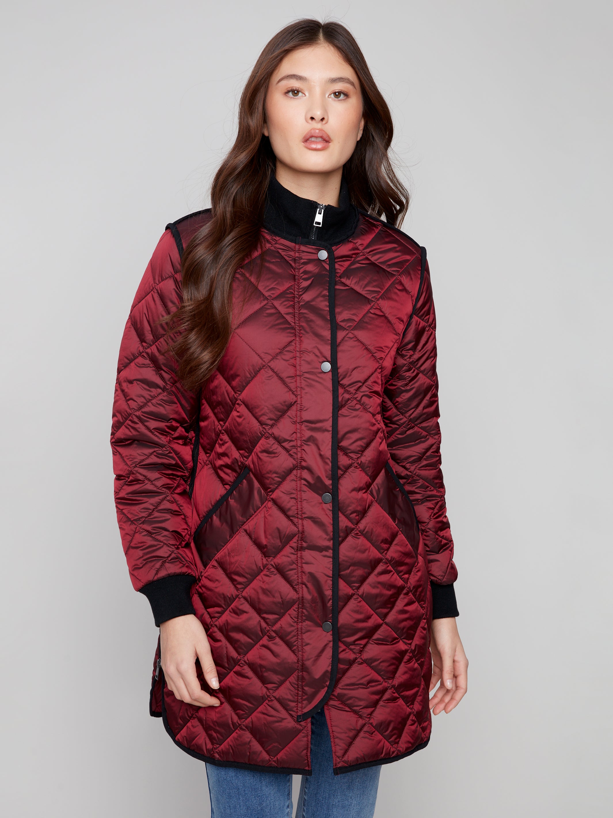 Irridescent Nylon Jacket C6253RR/135B