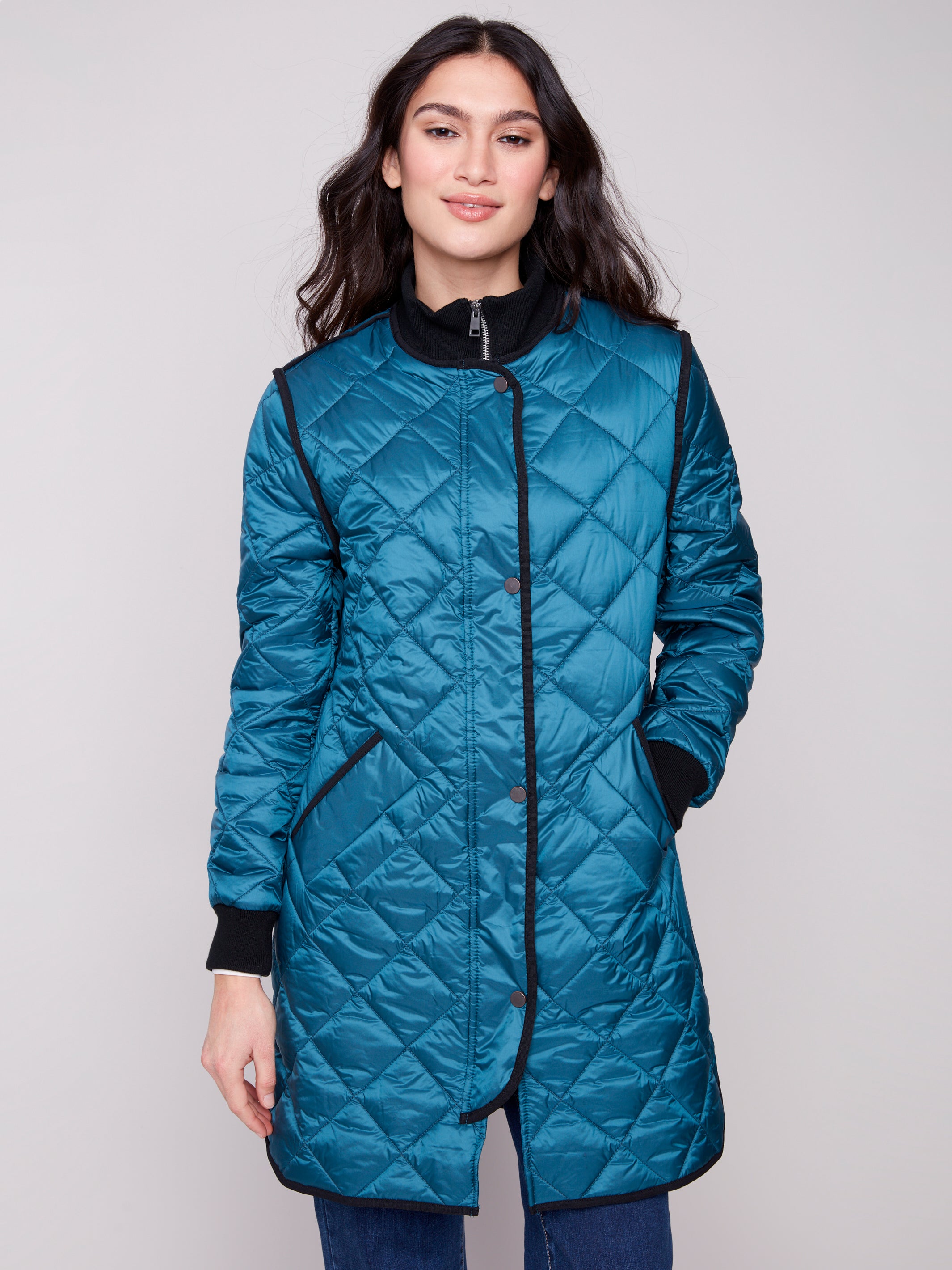 Irridescent Nylon Jacket C6253RR/135B