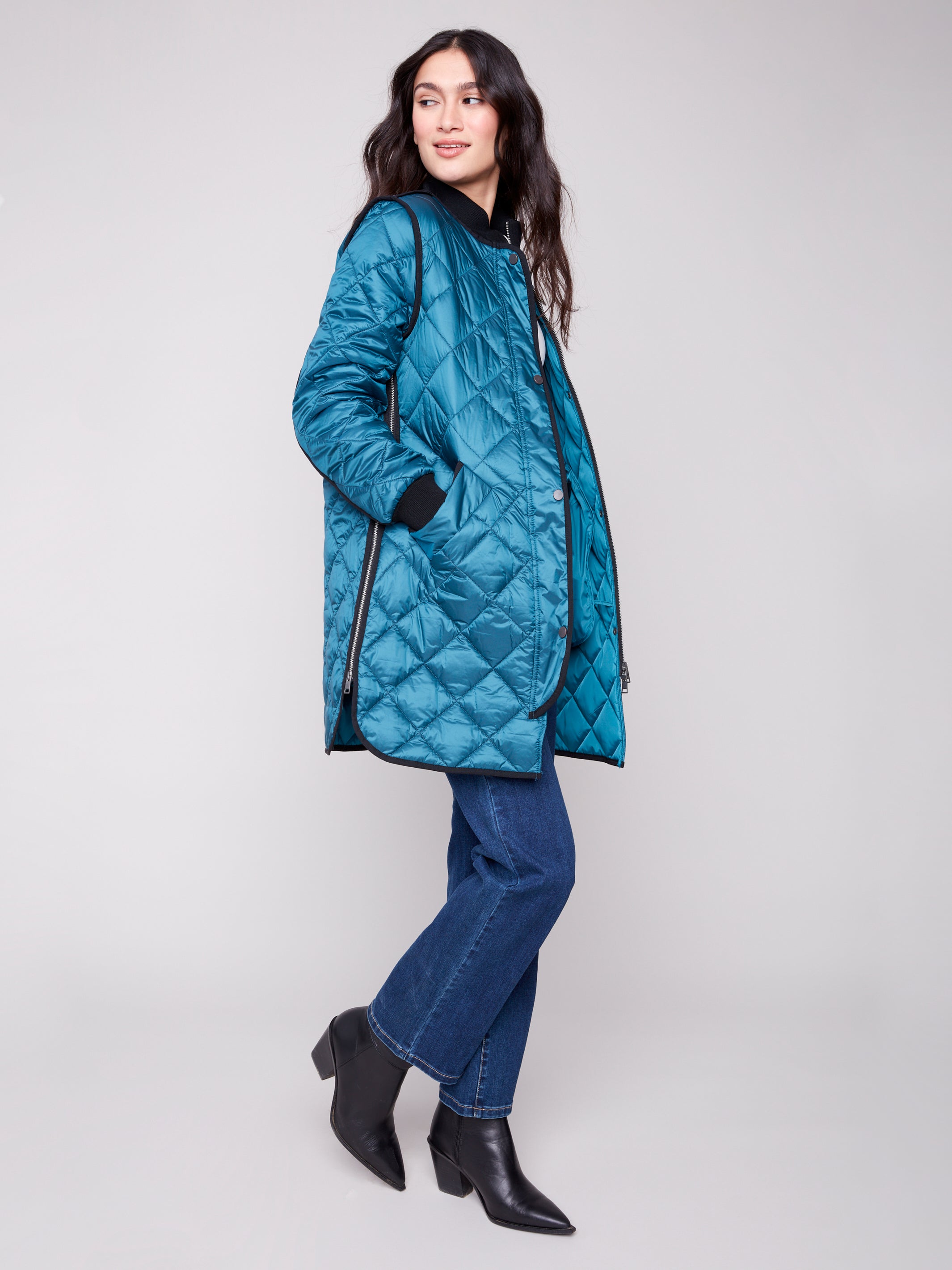 Irridescent Nylon Jacket C6253RR/135B