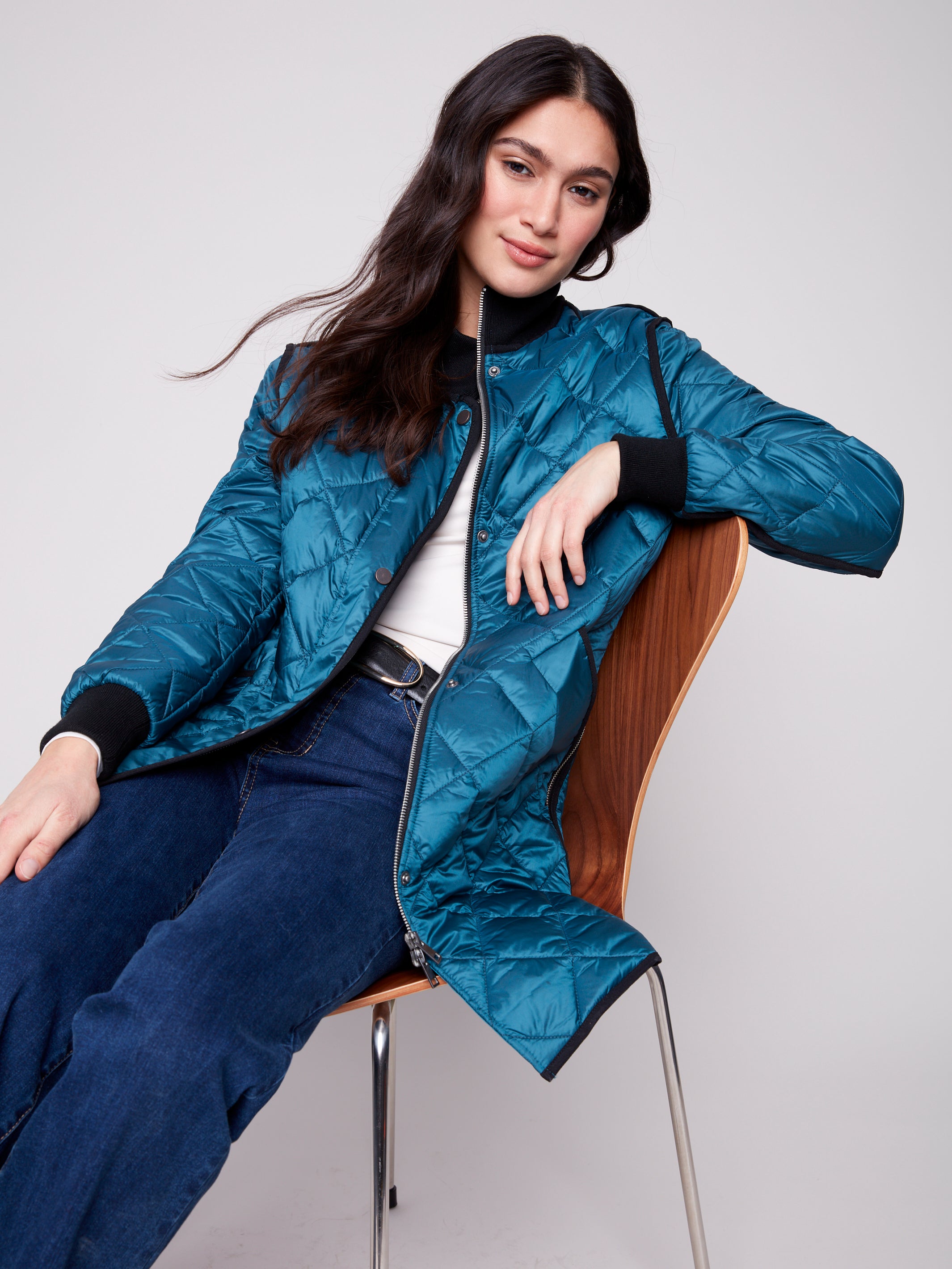 Irridescent Nylon Jacket C6253RR/135B