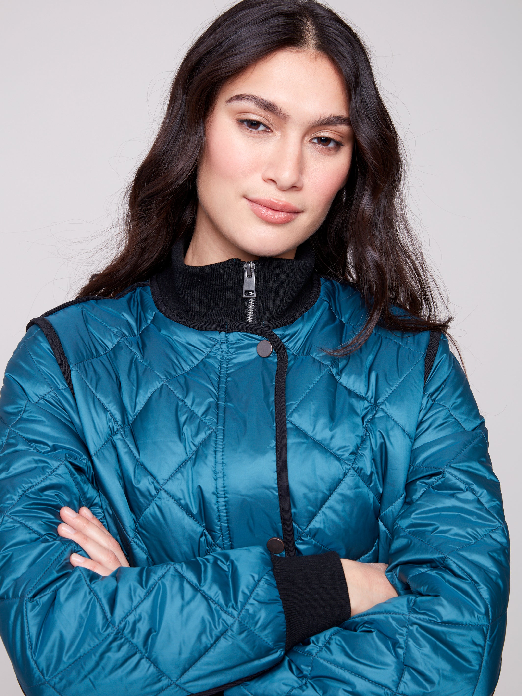 Irridescent Nylon Jacket C6253RR/135B