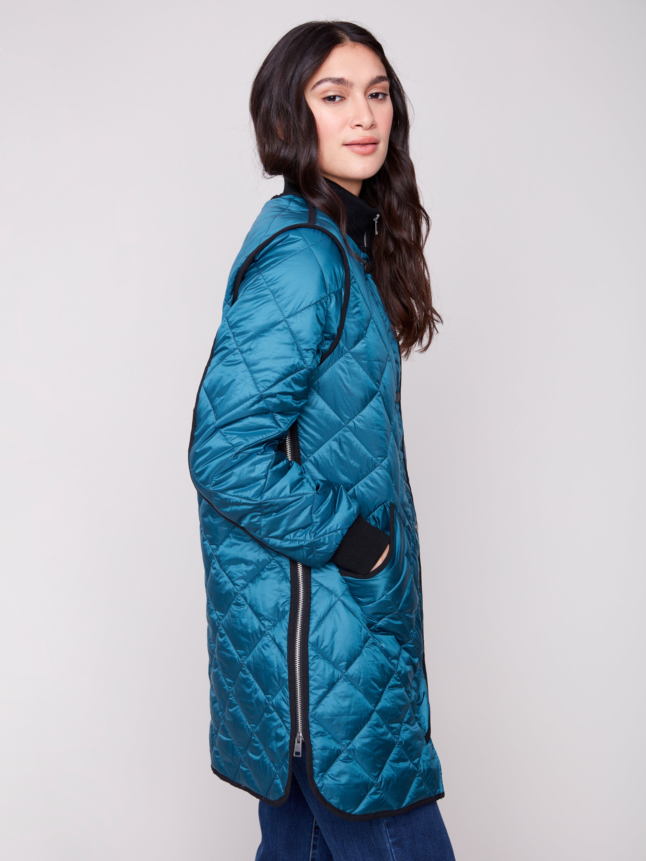 Irridescent Nylon Jacket C6253RR/135B