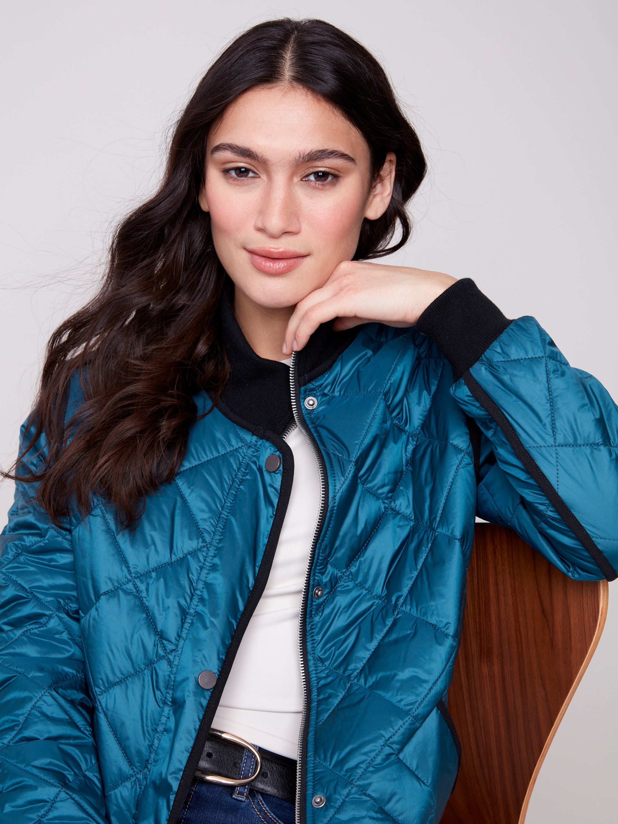 Irridescent Nylon Jacket C6253RR/135B
