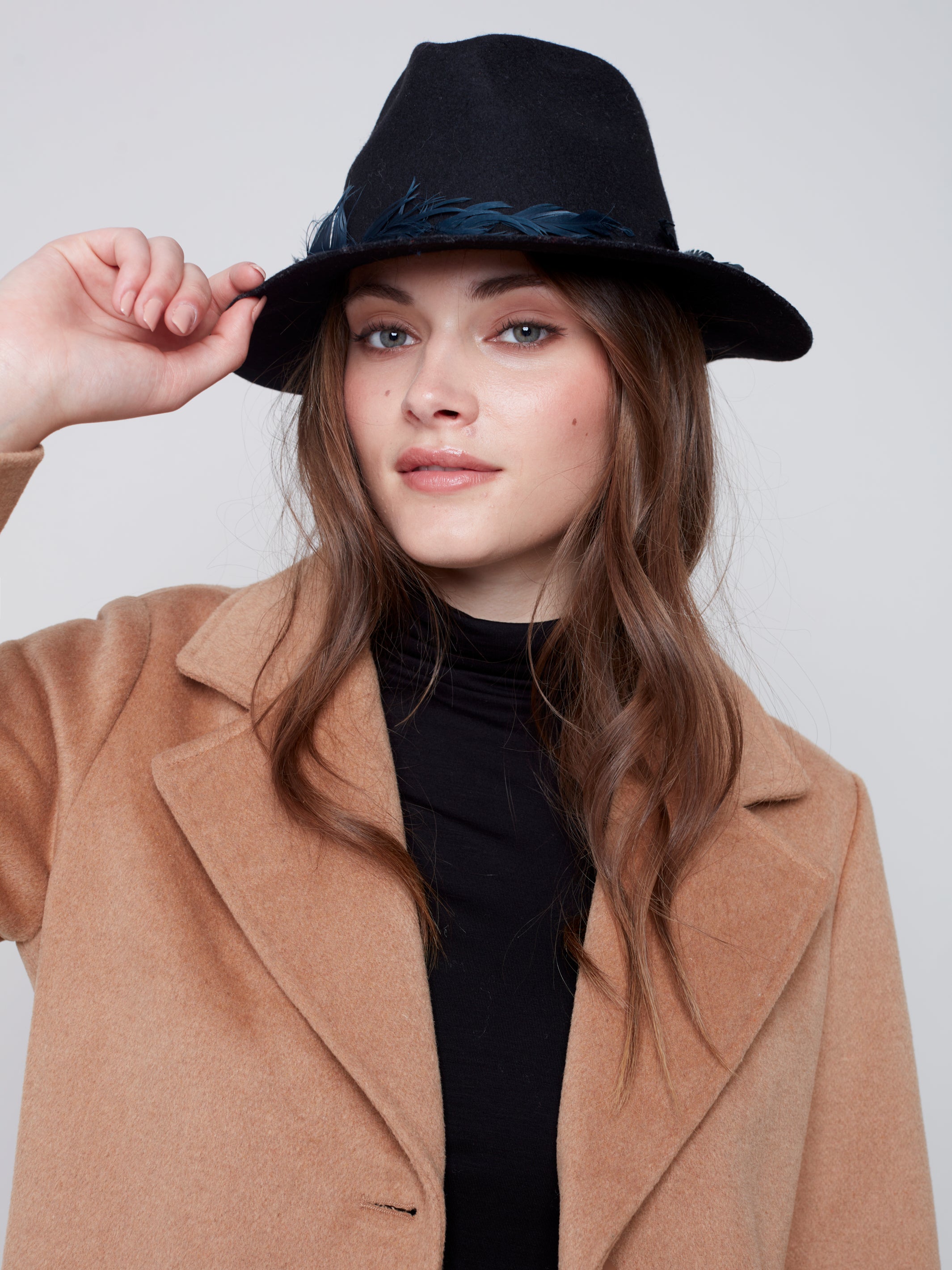 Solid Melton Tailored Coat C6280/772B 610