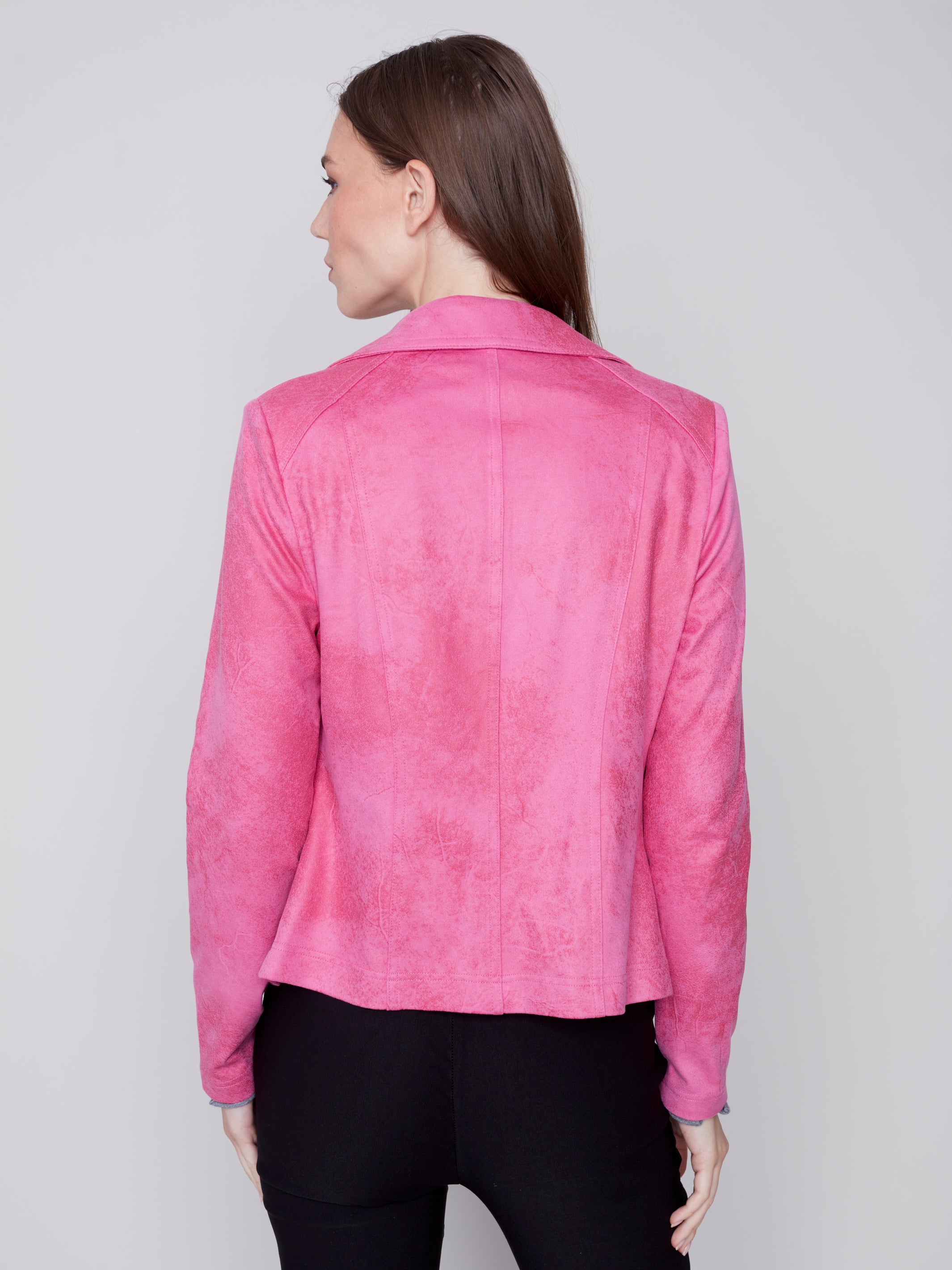 Moto Jacket With Zipper C6282/869A 112