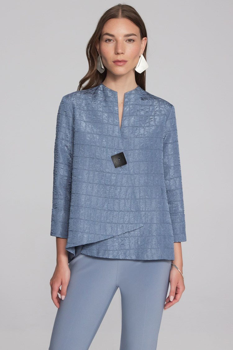 Textured Jacquard Swing Jacket 233792