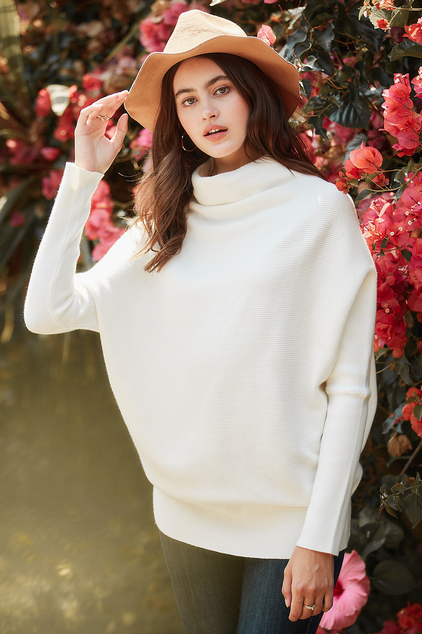 SLOUCH NECK DOLMAN PULLOVER (More Colors)