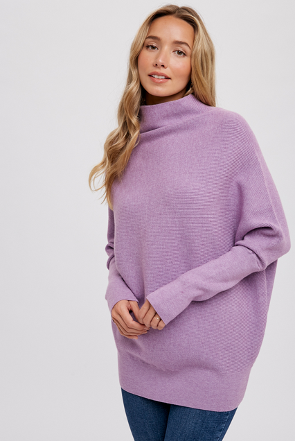 SLOUCH NECK DOLMAN PULLOVER (More Colors)