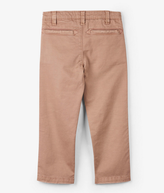 Boy's Khaki Twill Pant F00KK1260