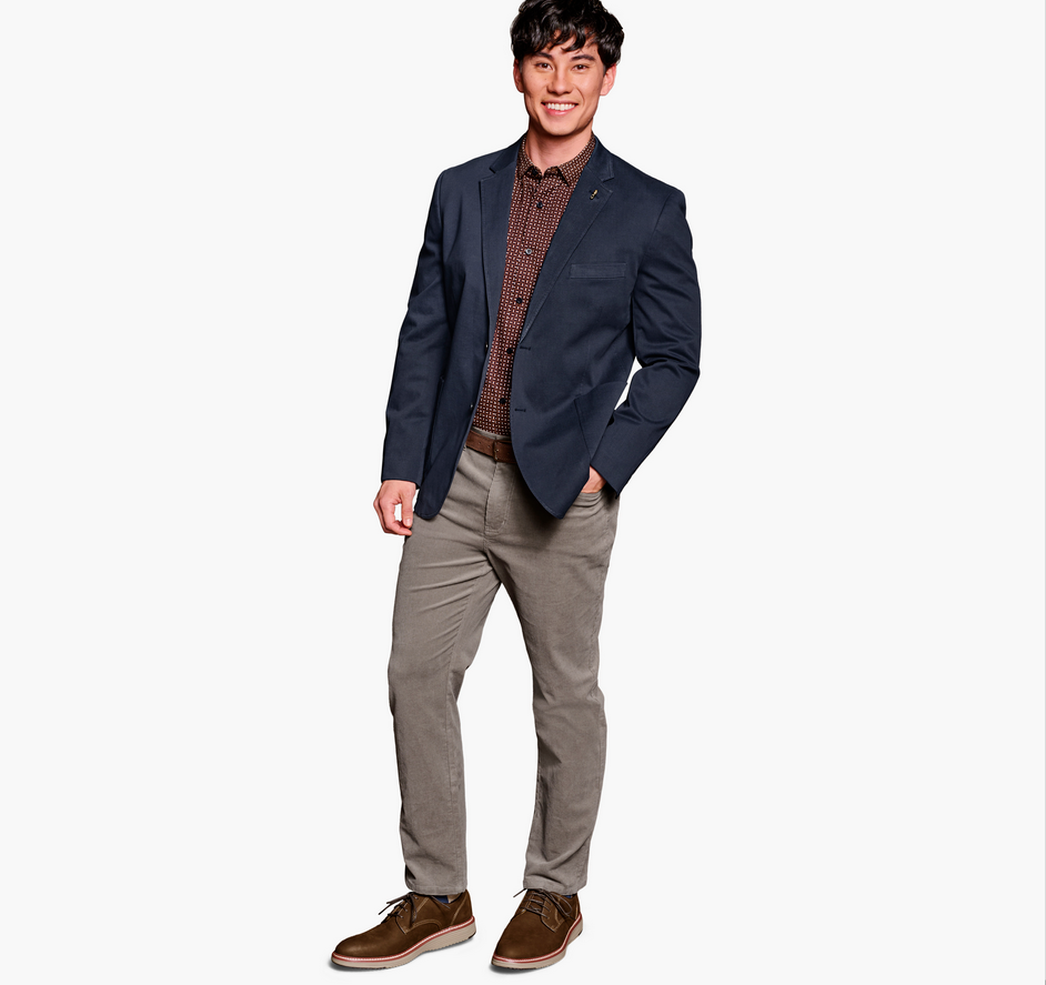 Washed Cotton Blazer 49-1880