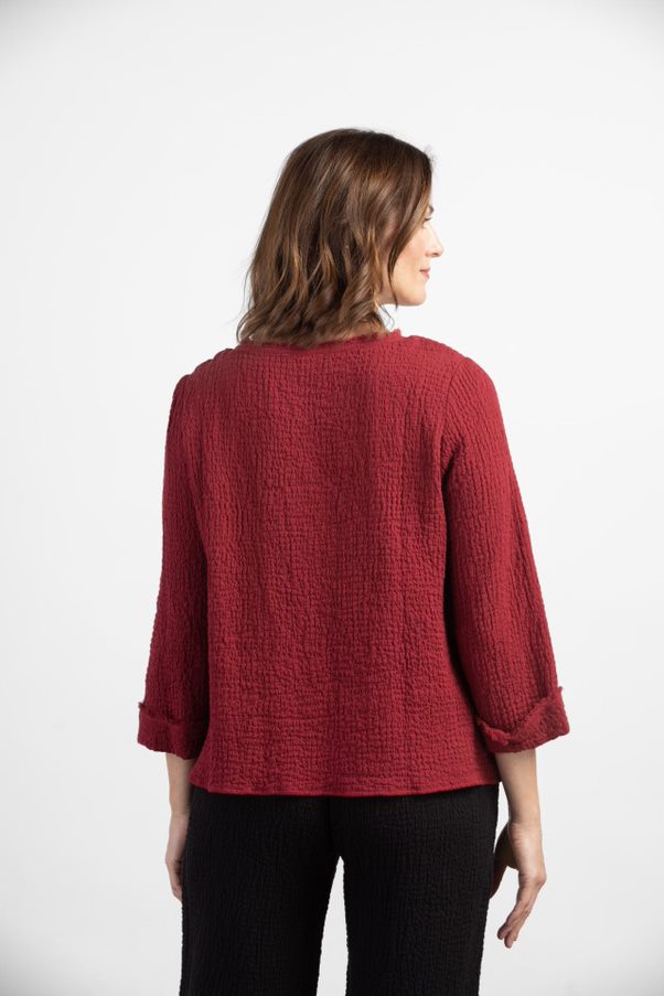 Solid Pocket Pullover 75710