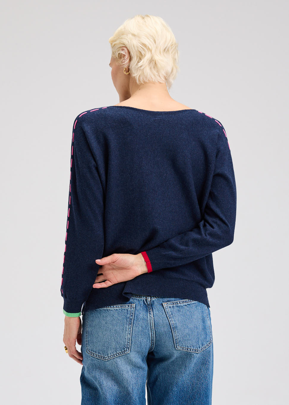 Threaded Star Sweater ZP7526U