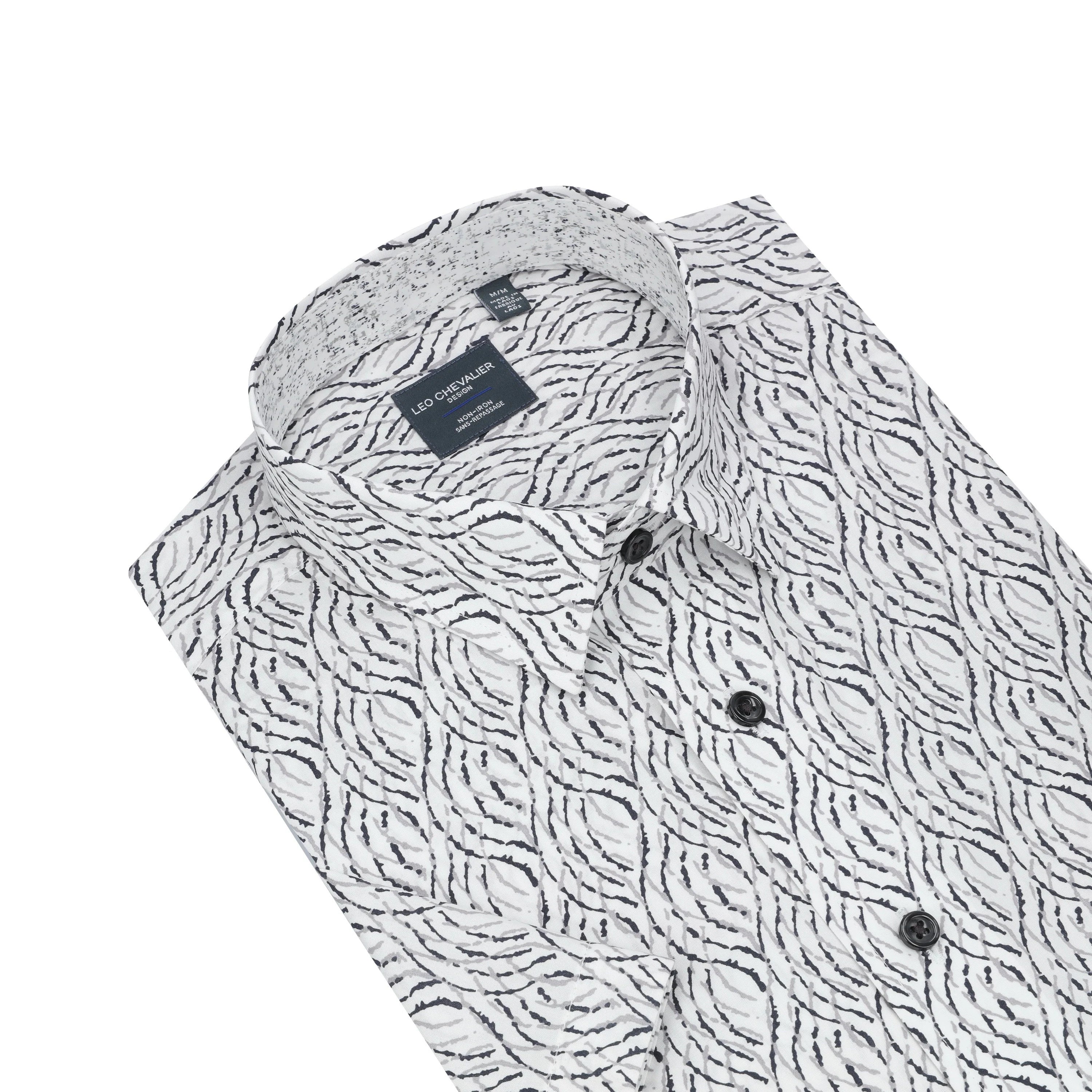 Short Sleeve Cotton Non Iron Shirt 624376