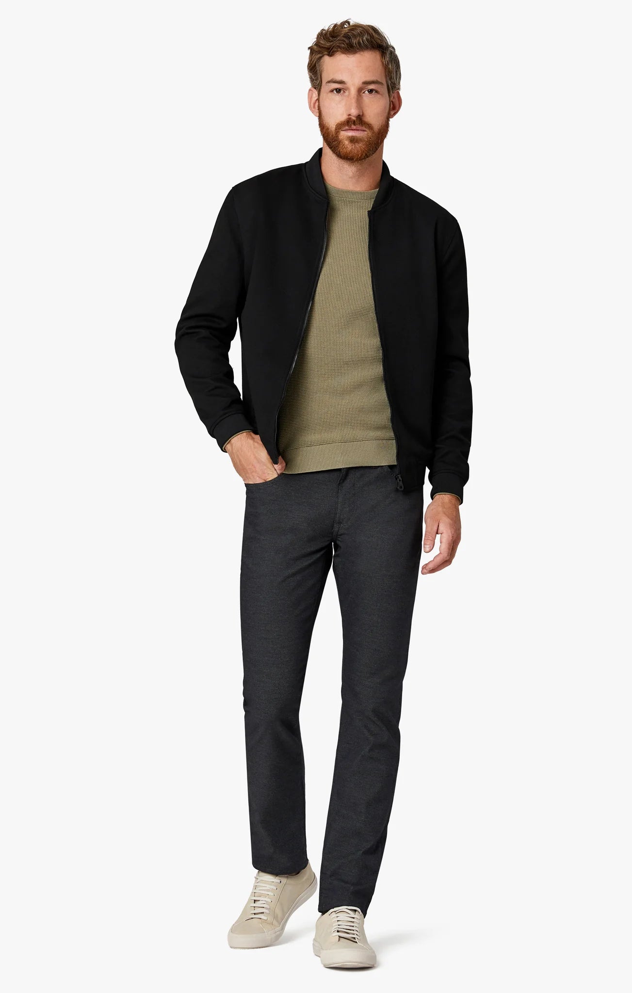 Courage Straight Leg Pants in Black Coolmax H0031031710