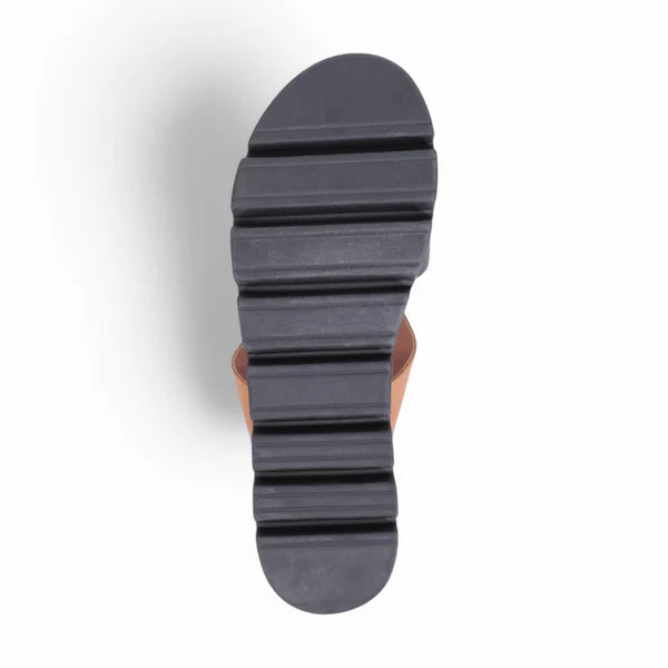 Runar Leather Platform Sandal