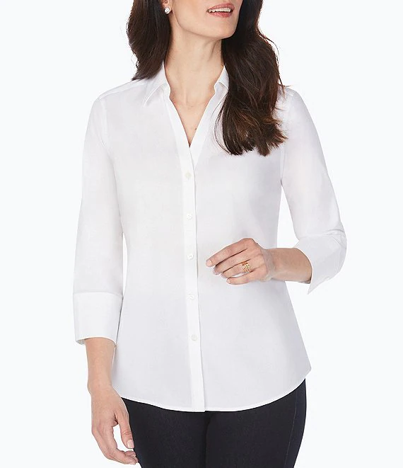 Mary Non Iron Stretch Blouse (More Colors)