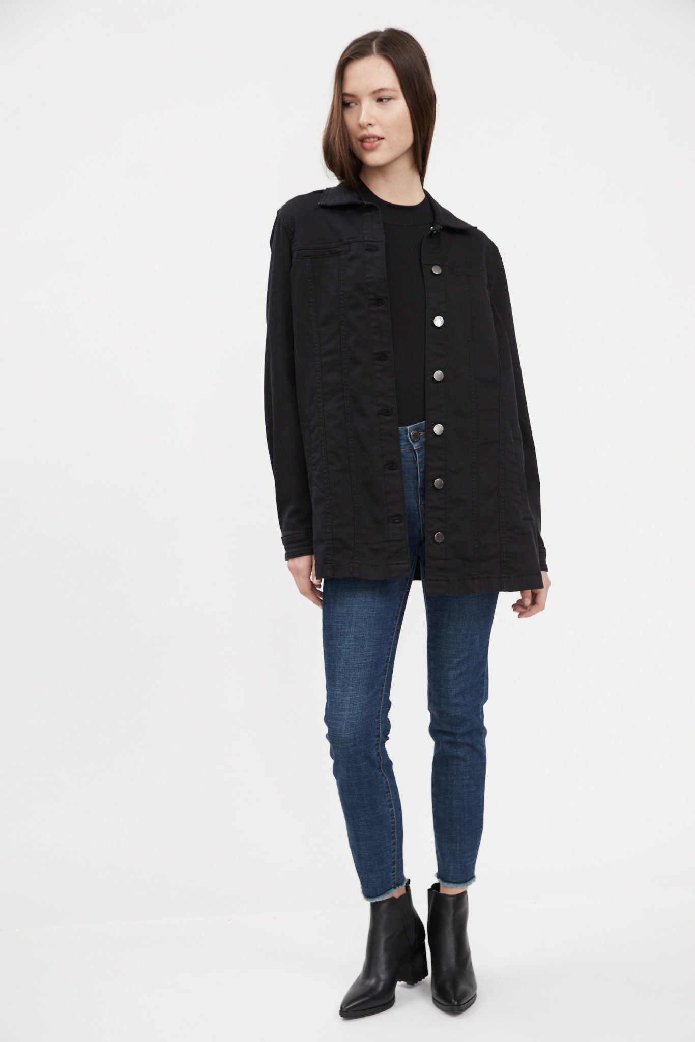 Long Denim Jacket 1825511