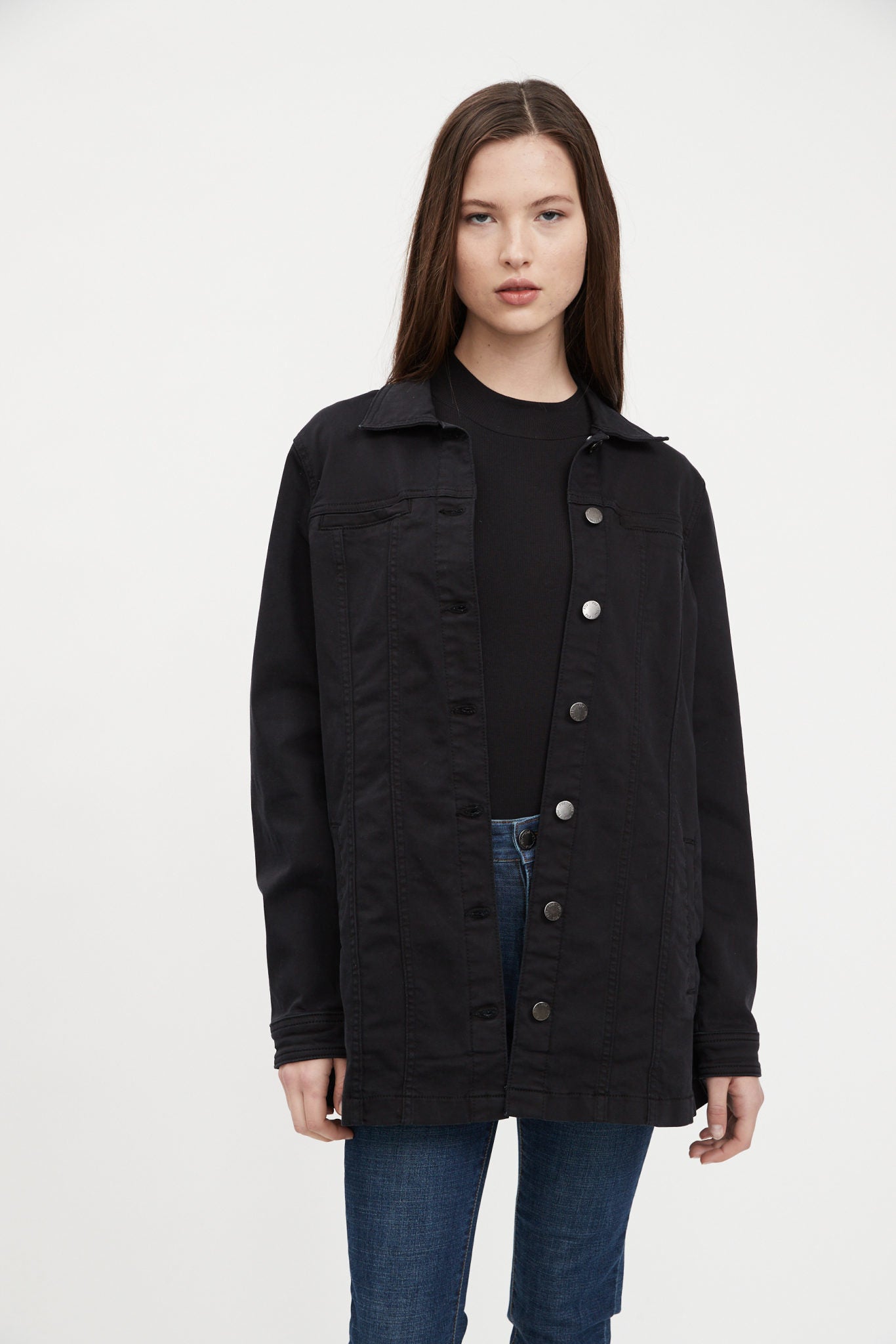 Long Denim Jacket 1825511