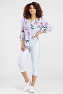 Tribal Floral Top