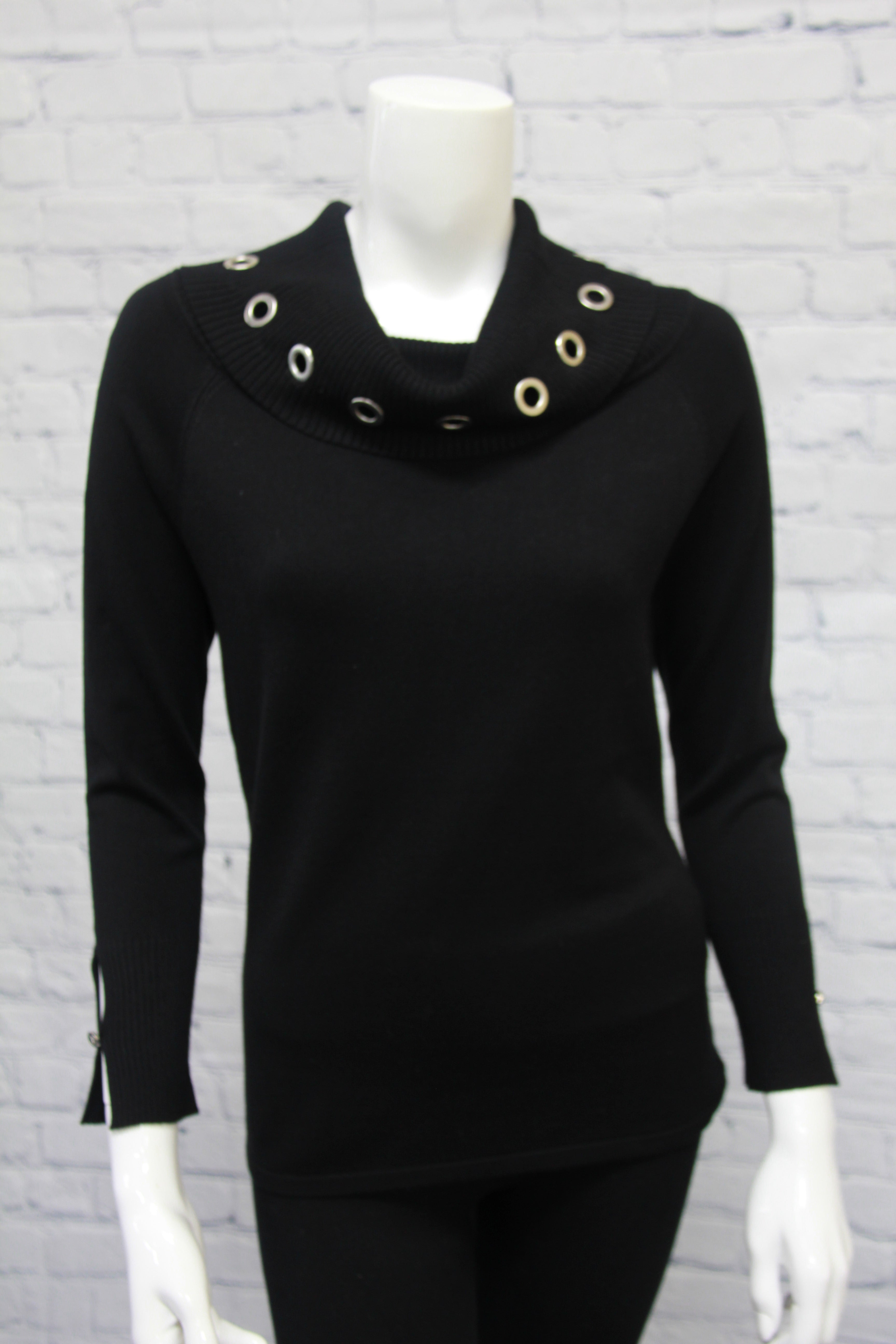 Sweater With Grommets