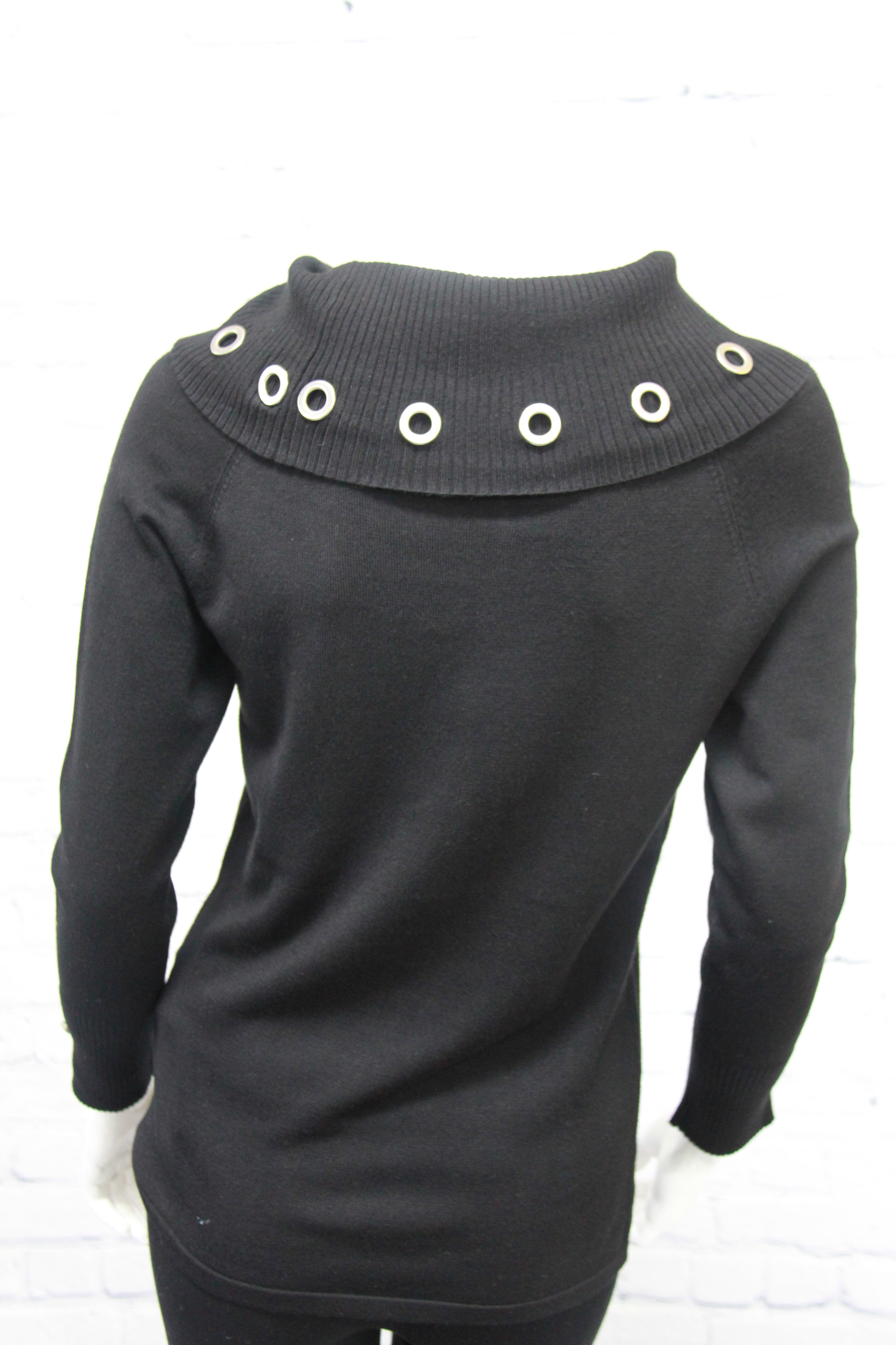 Sweater With Grommets